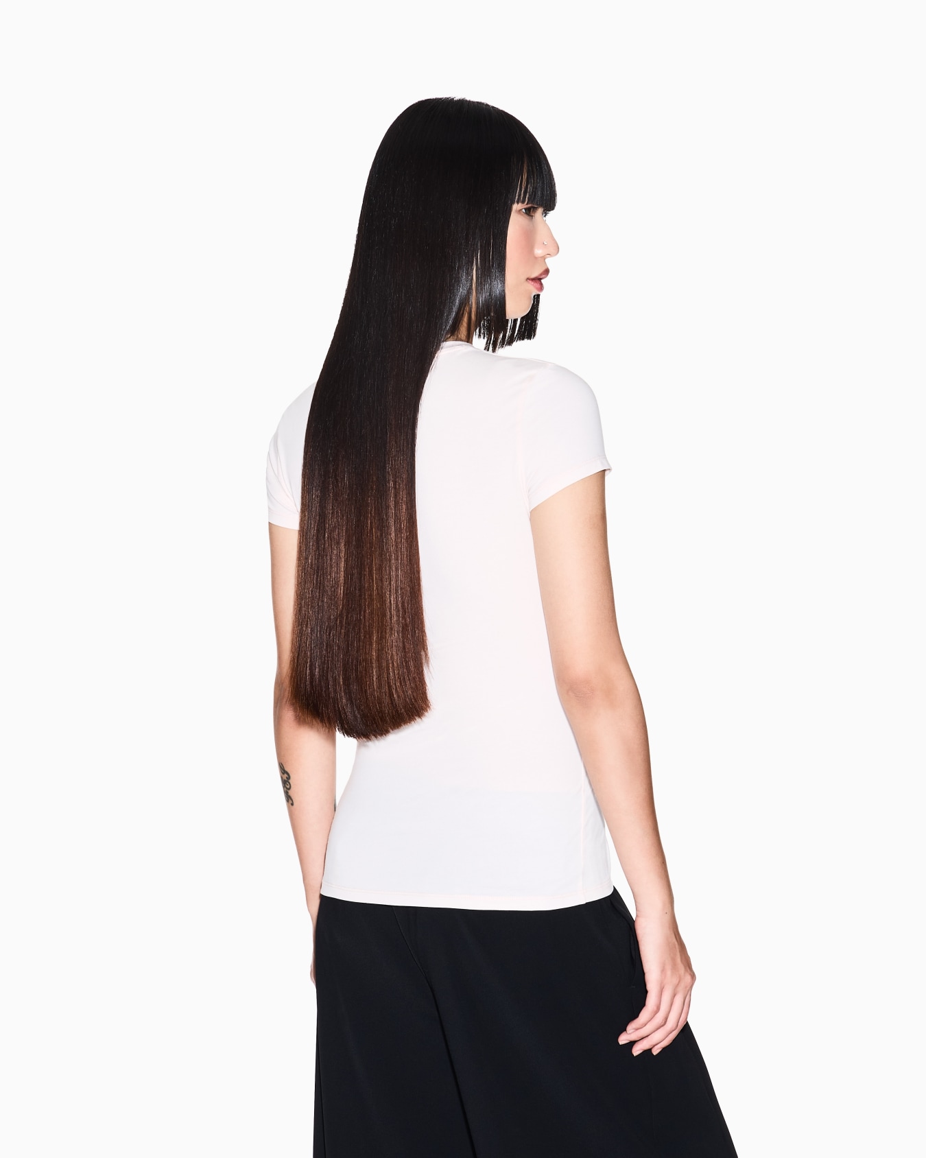 Slim fit Cotton T-shirt Slide 2