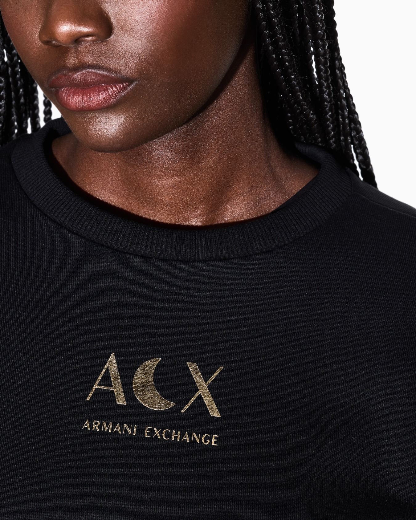 AXロゴ クルーネックスウェットプルオーバー スライドする 4