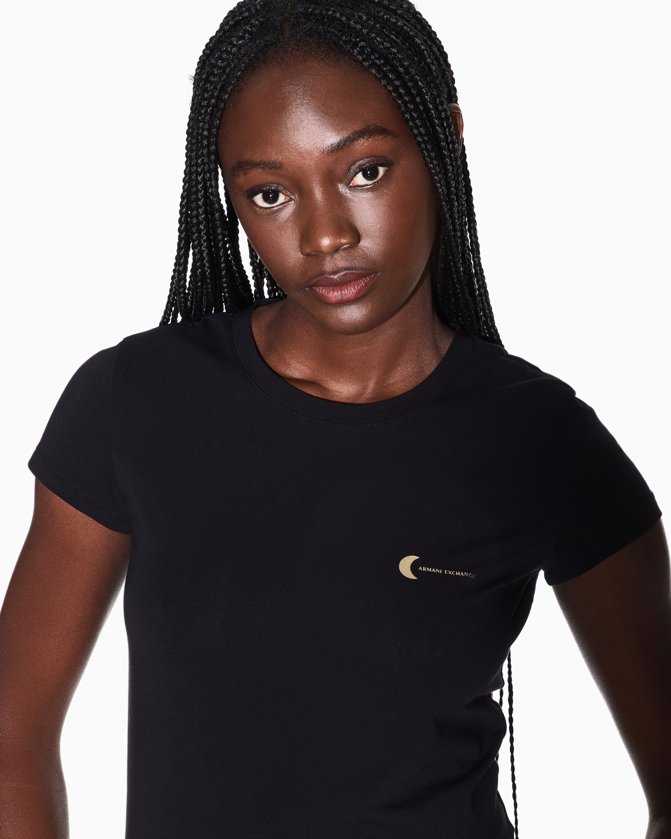 Slim fit Cotton T-shirt Slide 4