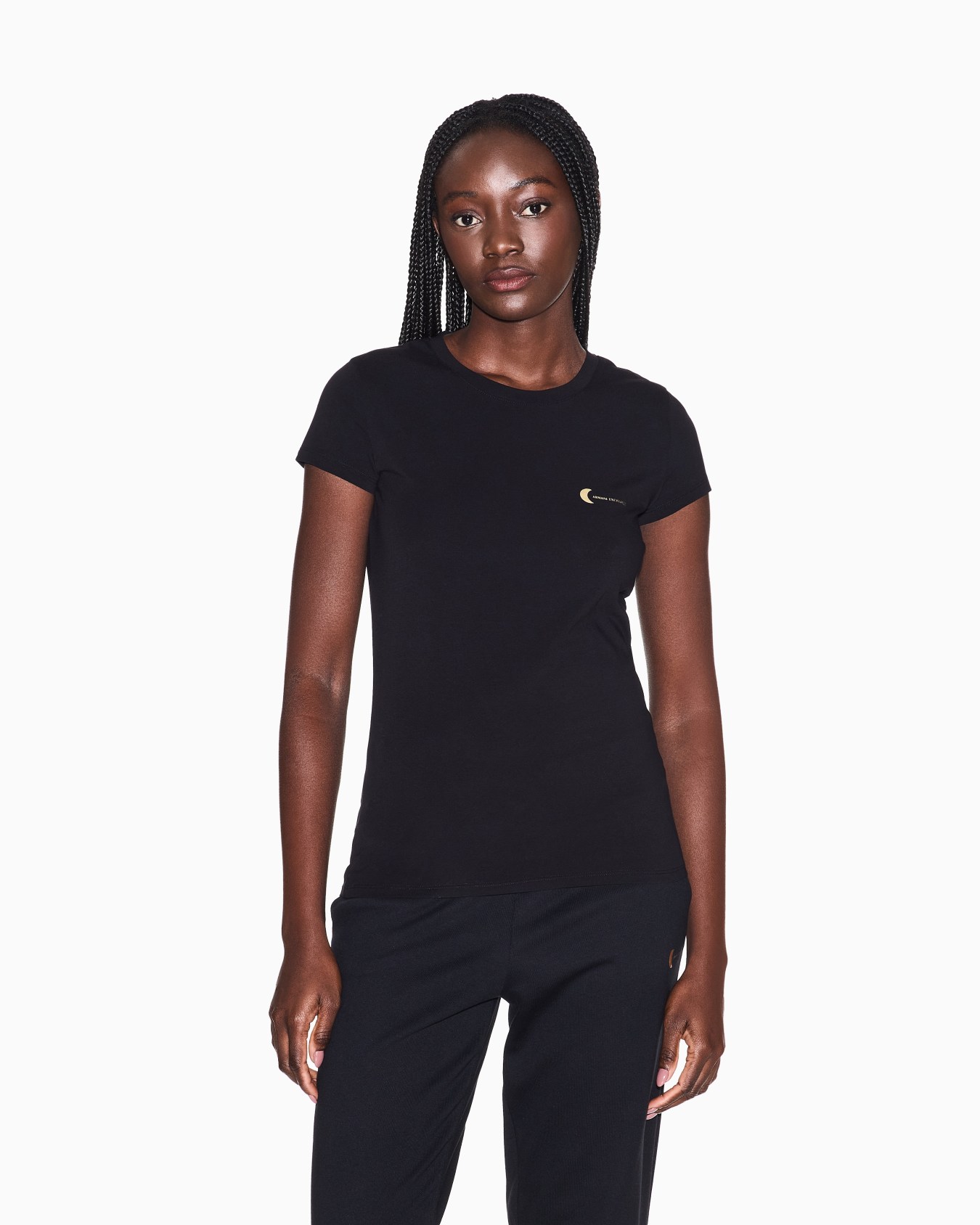 Slim fit Cotton T-shirt Slide 3