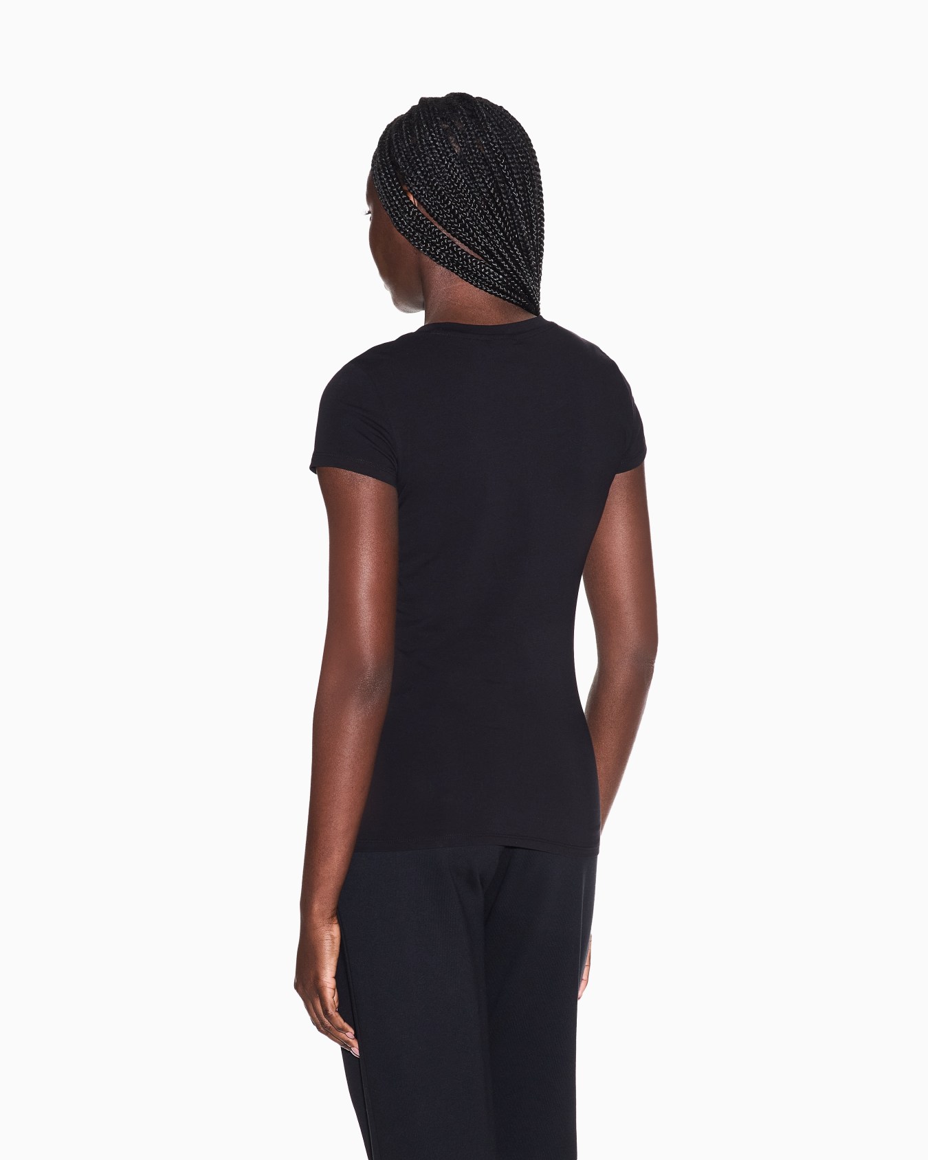 Slim fit Cotton T-shirt Slide 2