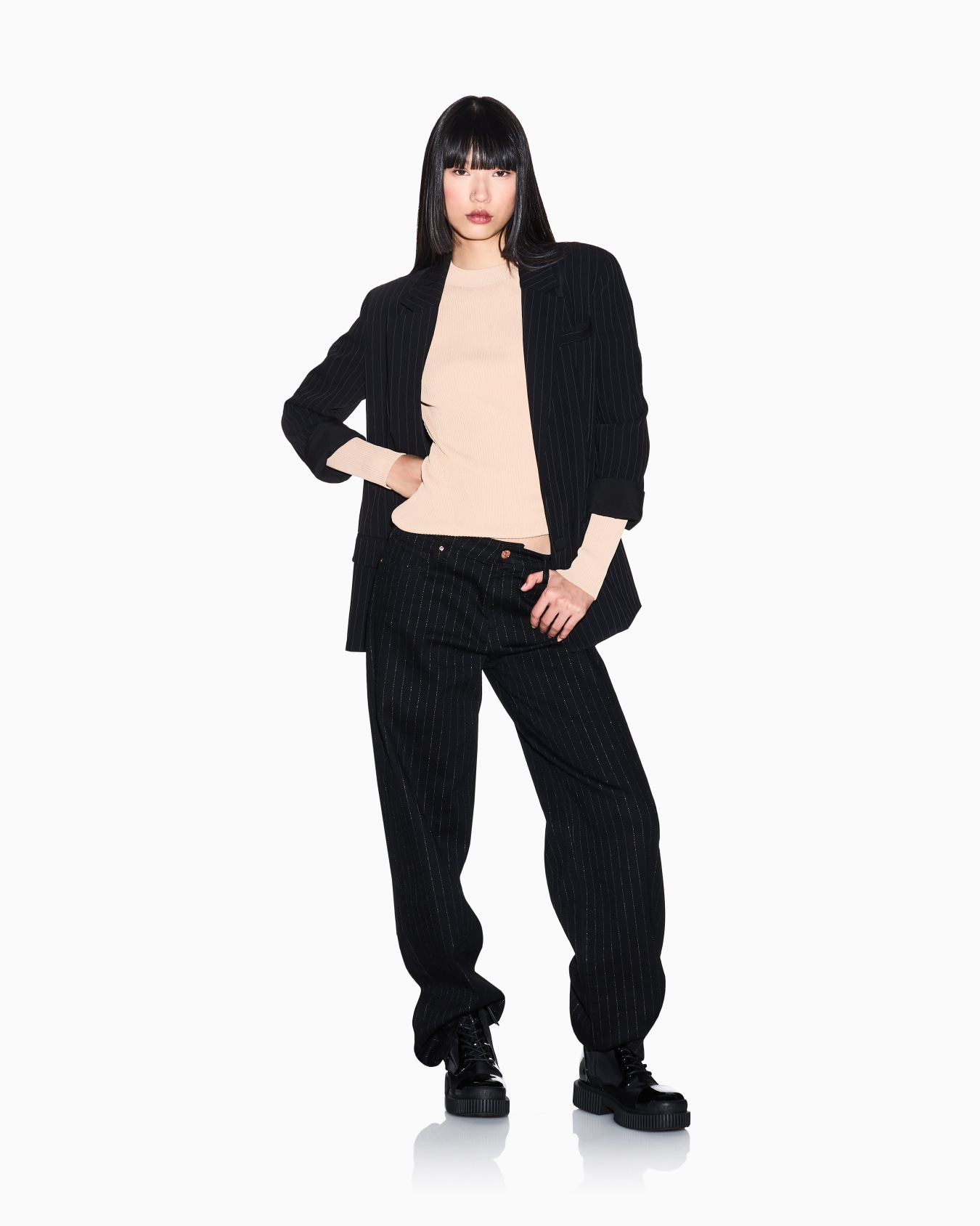 Jumpers in technical fabric Slide 1