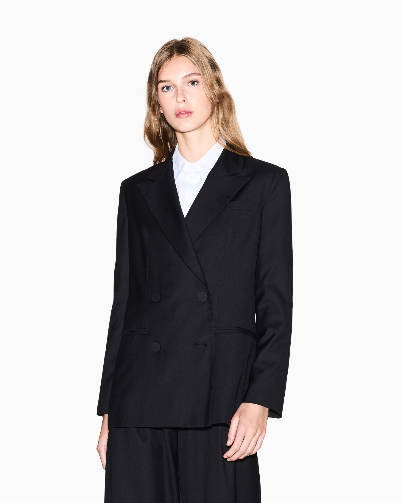 Zweireihige Jacke aus ASV-Stoff Folie 3