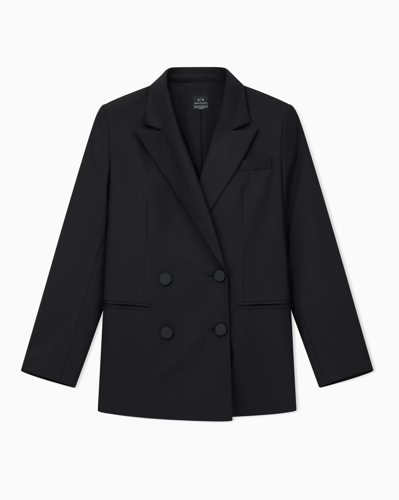 Zweireihige Jacke aus ASV-Stoff Folie 0