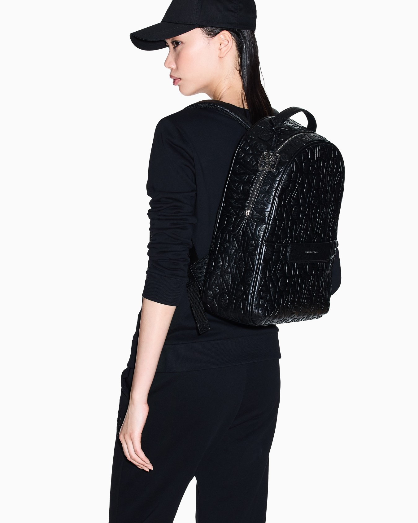 Backpack with allover logo Slide 5