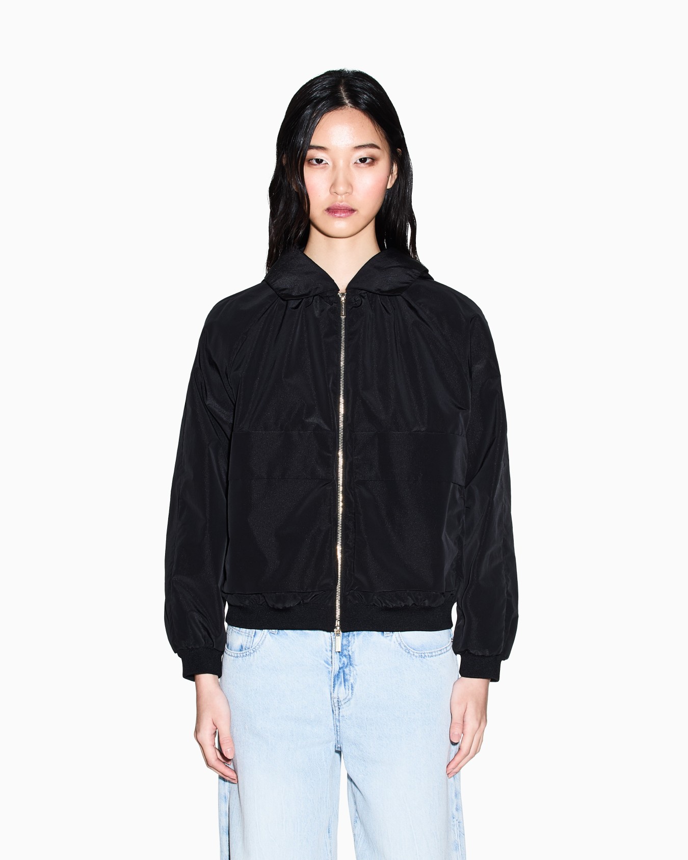 ビッグポケット フーデッドブルゾンジャケット スライドする 3