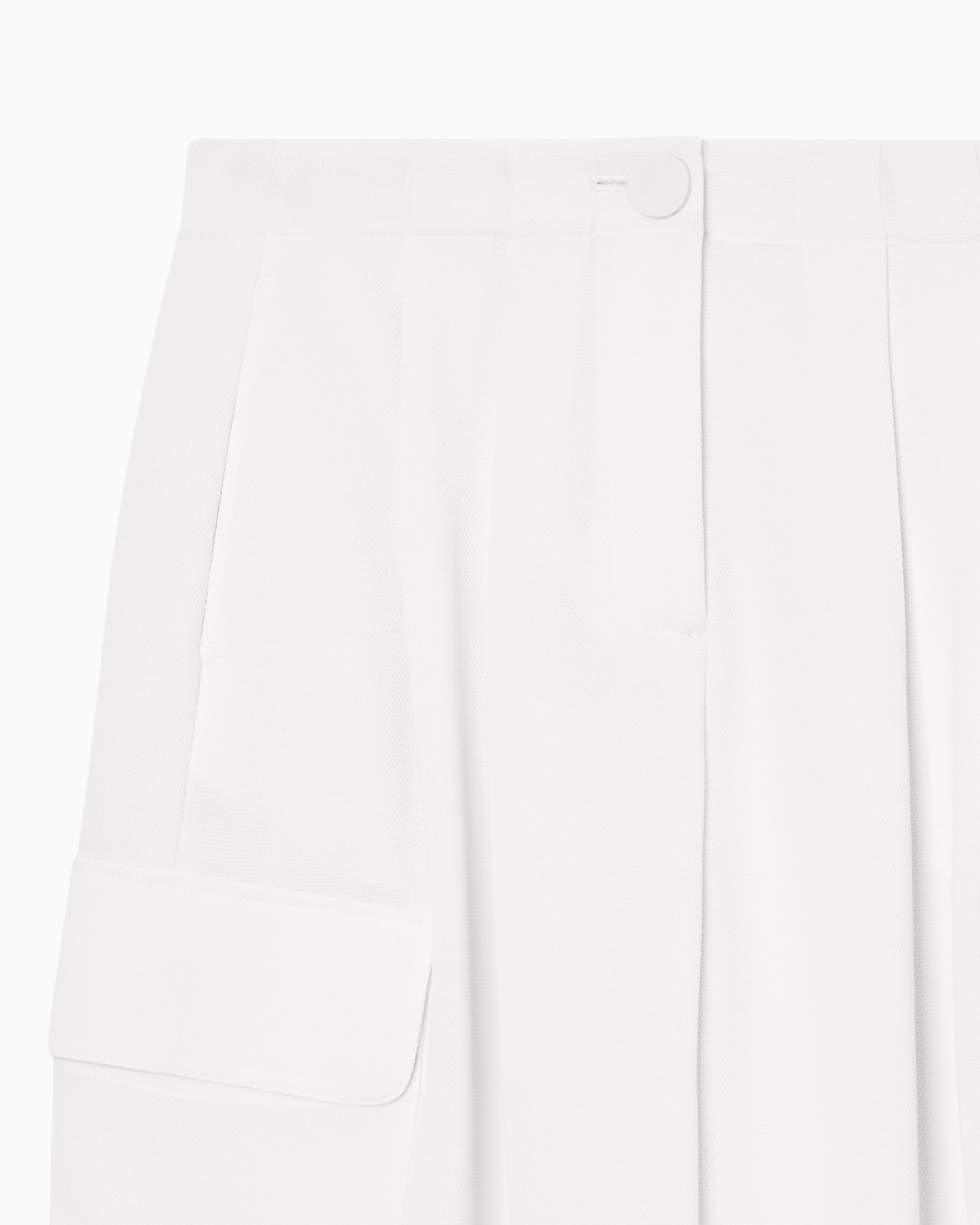 Mixed fabric trousers Slide 3