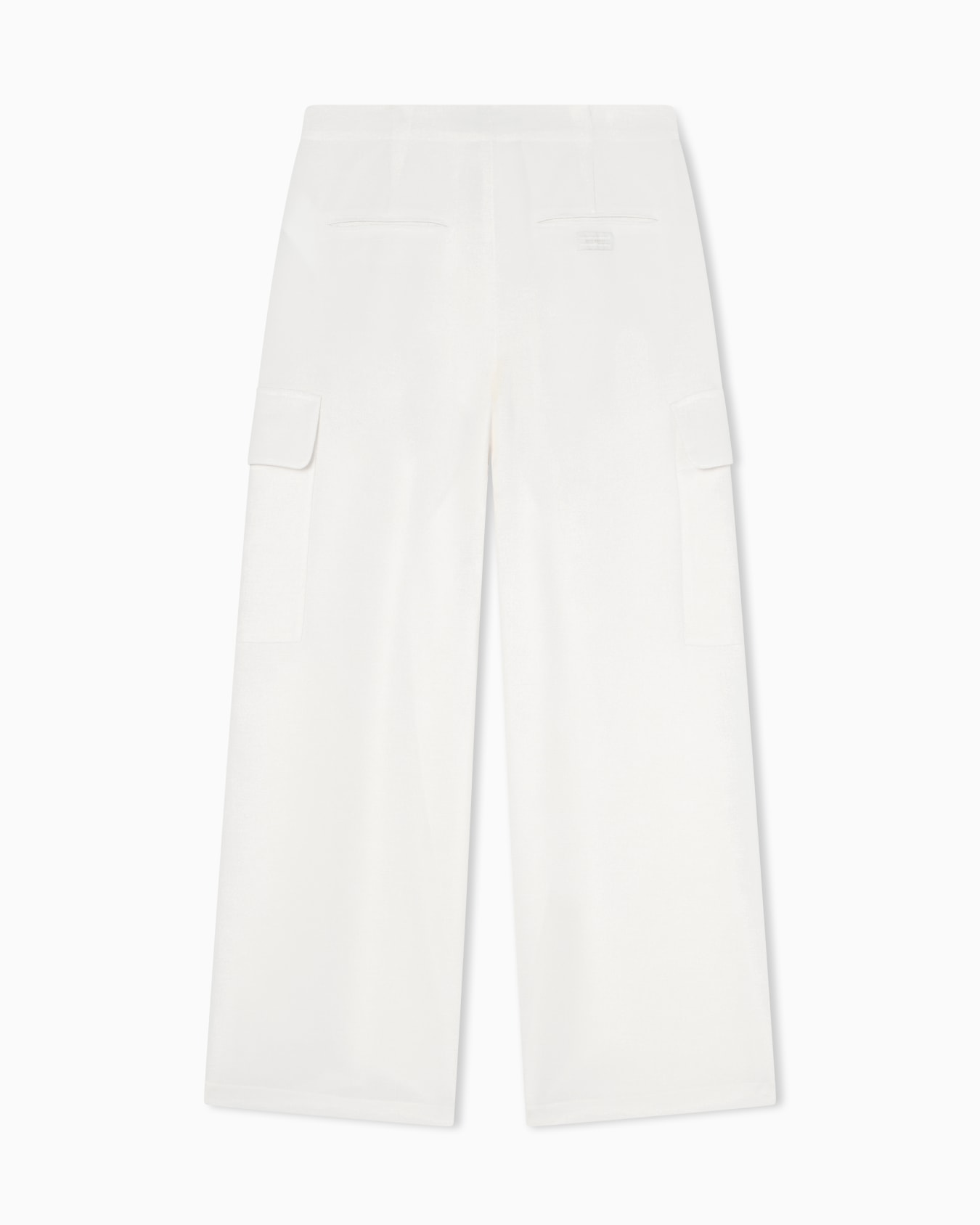 Mixed fabric trousers Slide 2