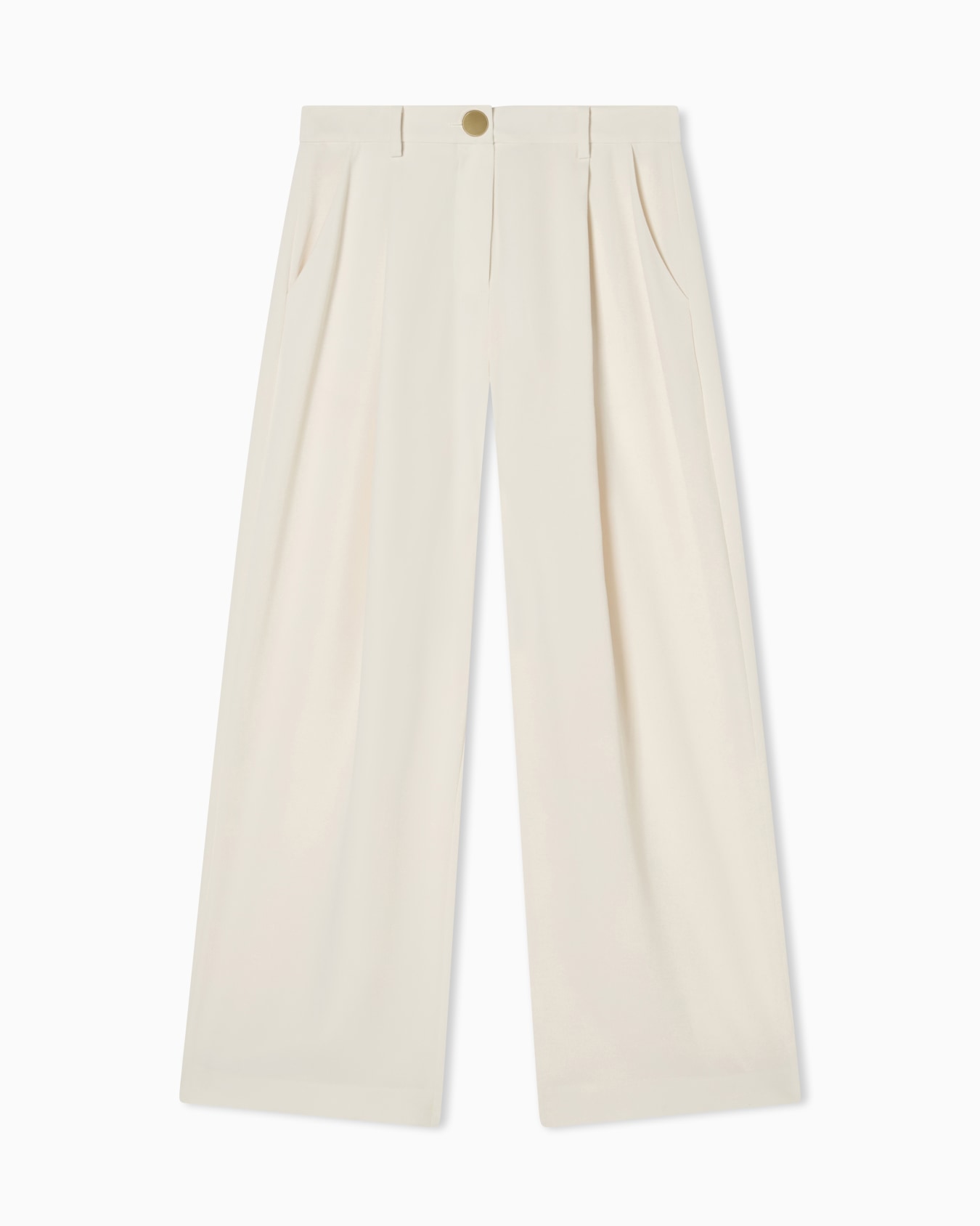 Mixed fabric trousers Slide 0