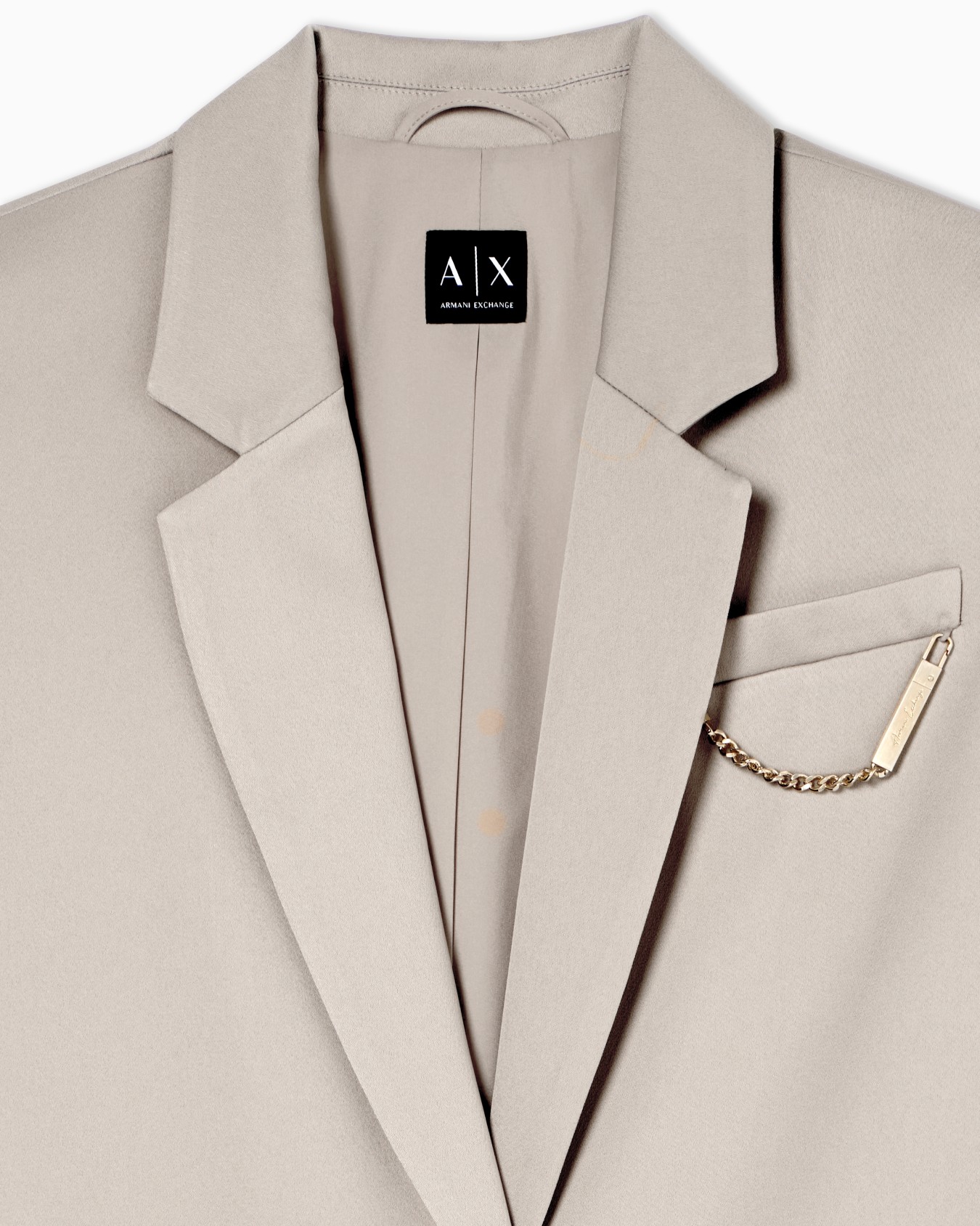 Jacket in mixed fabric Diapositiva 3