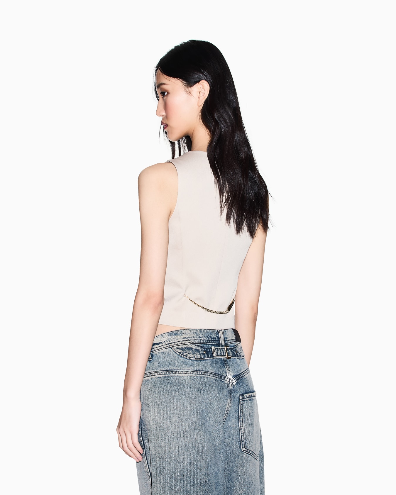 Waistcoats in mixed fabric Slide 2