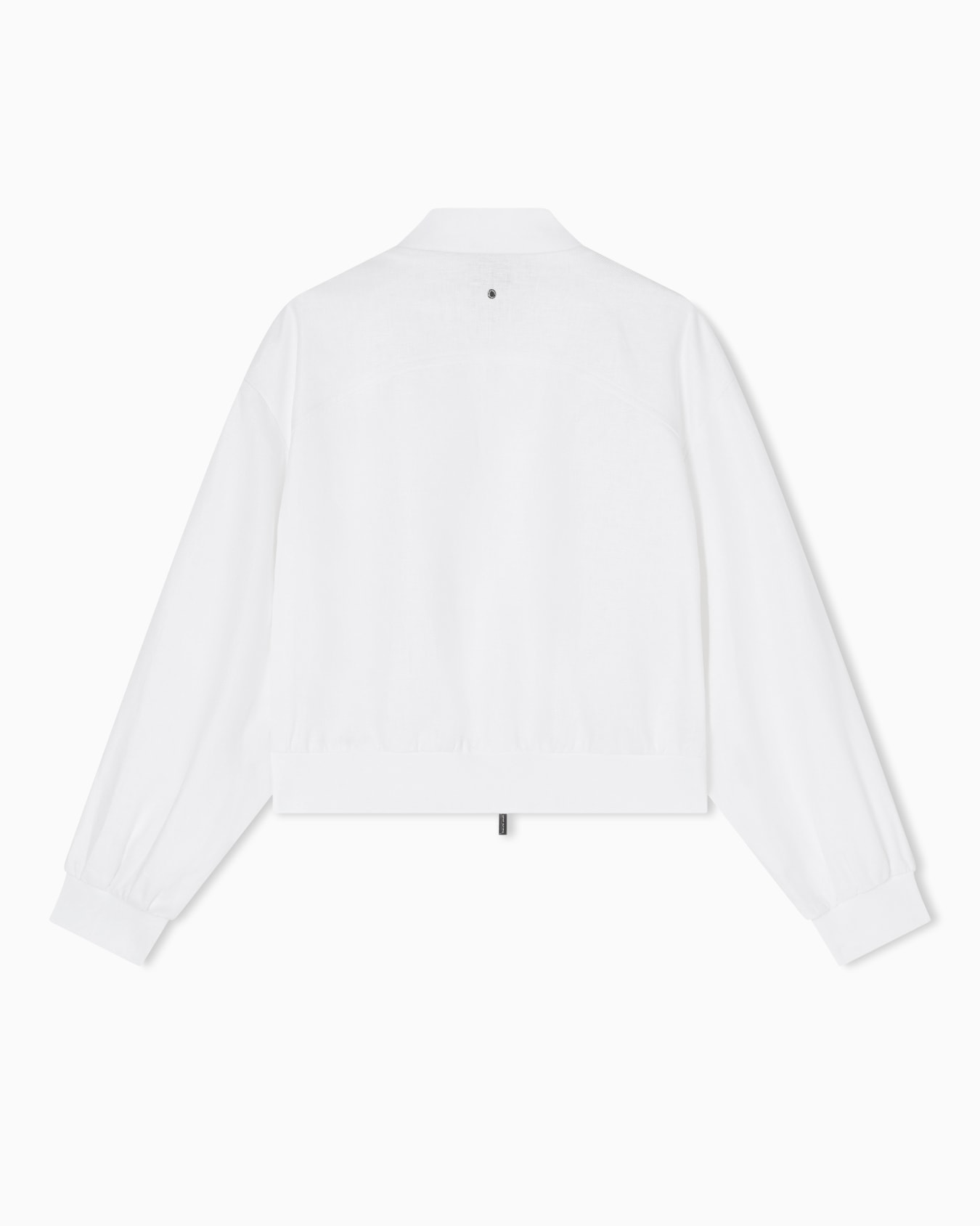 Linen Twill Blouson Slide 2