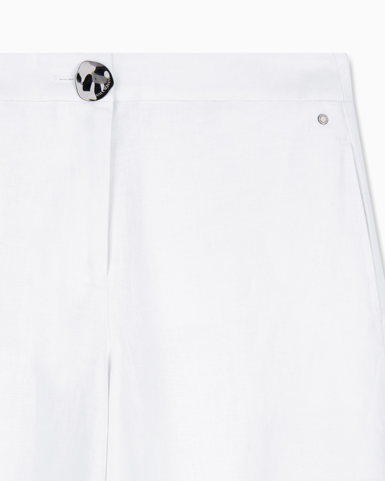 リネンツイル ワイドパンツ スライドする 4