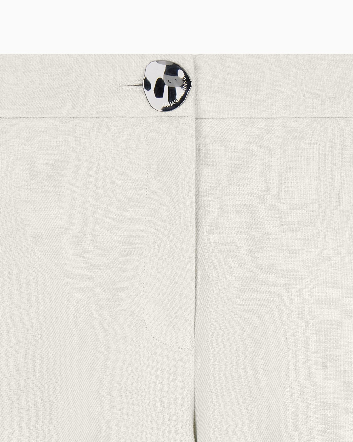 Wide-leg linen twill trousers Slide 3