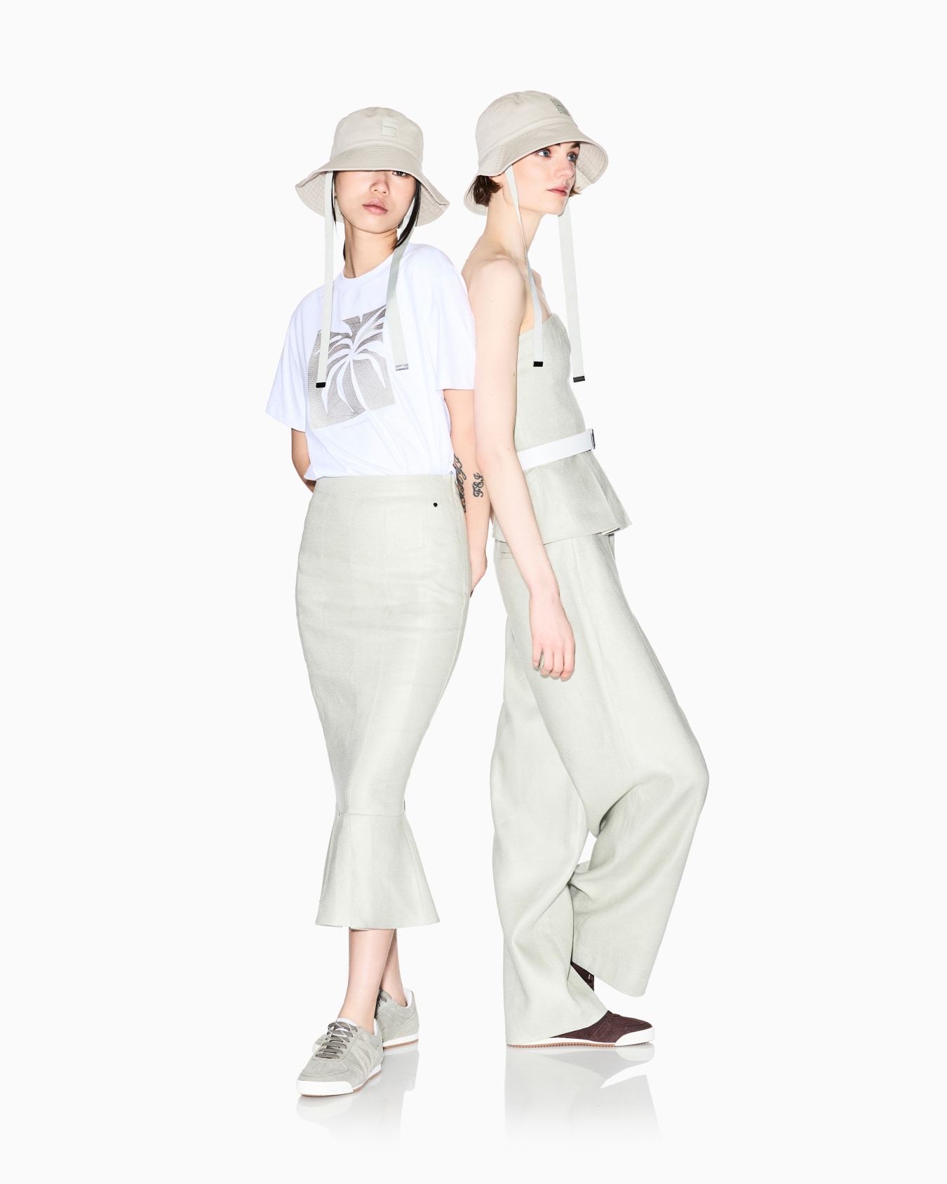 Linen Twill Top Diapositiva 1