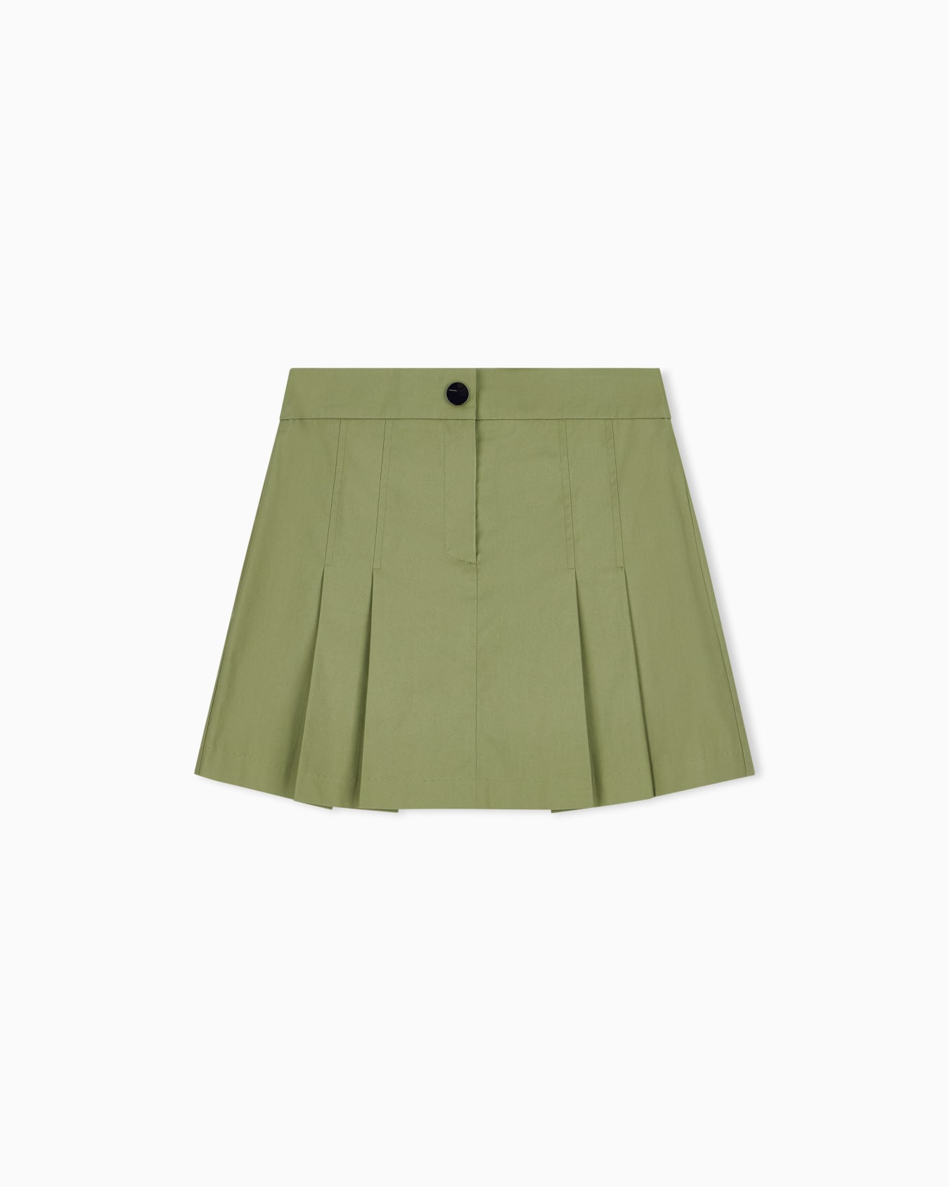 Twill A-line mini skirt Slide 0