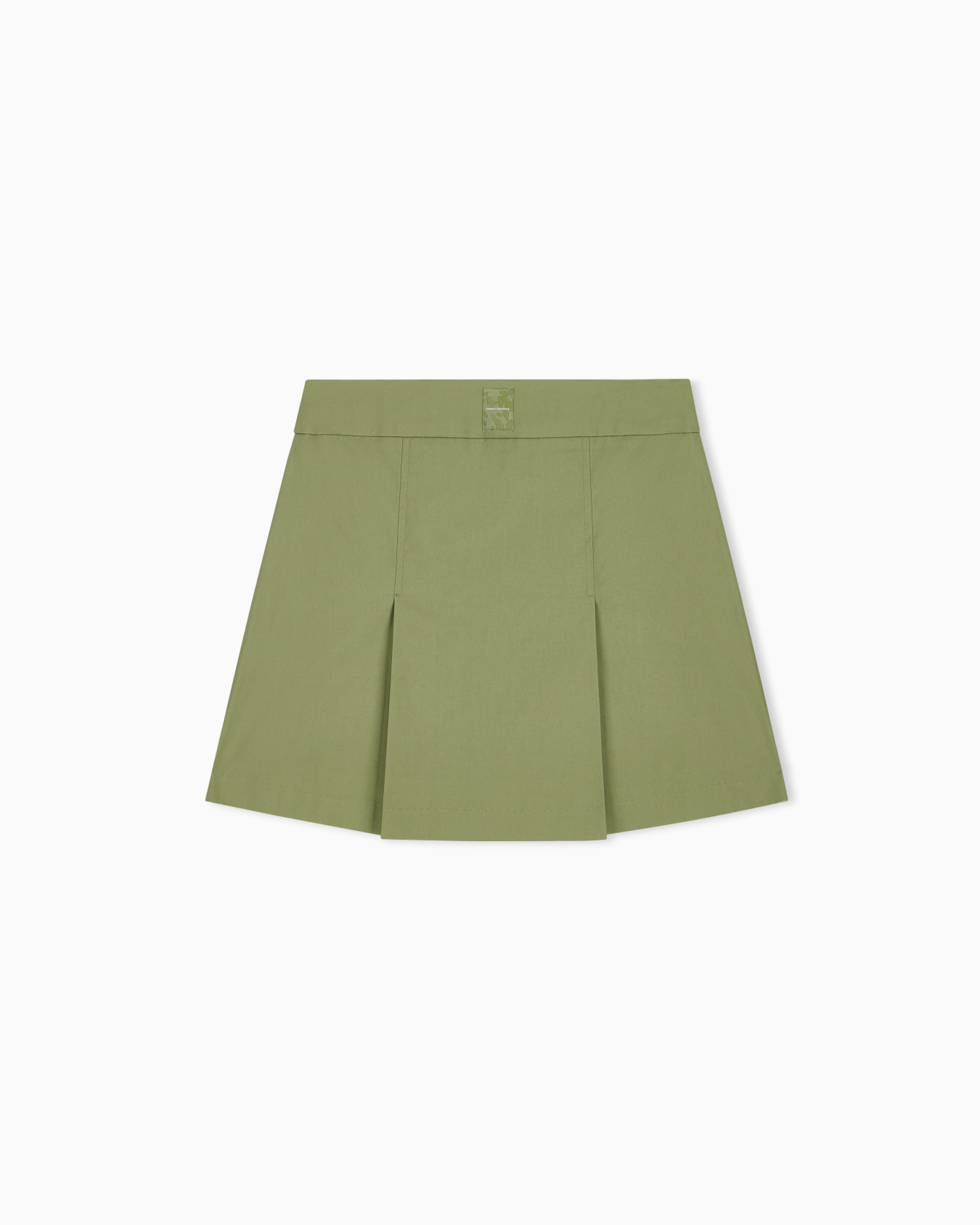 Twill A-line mini skirt Slide 1