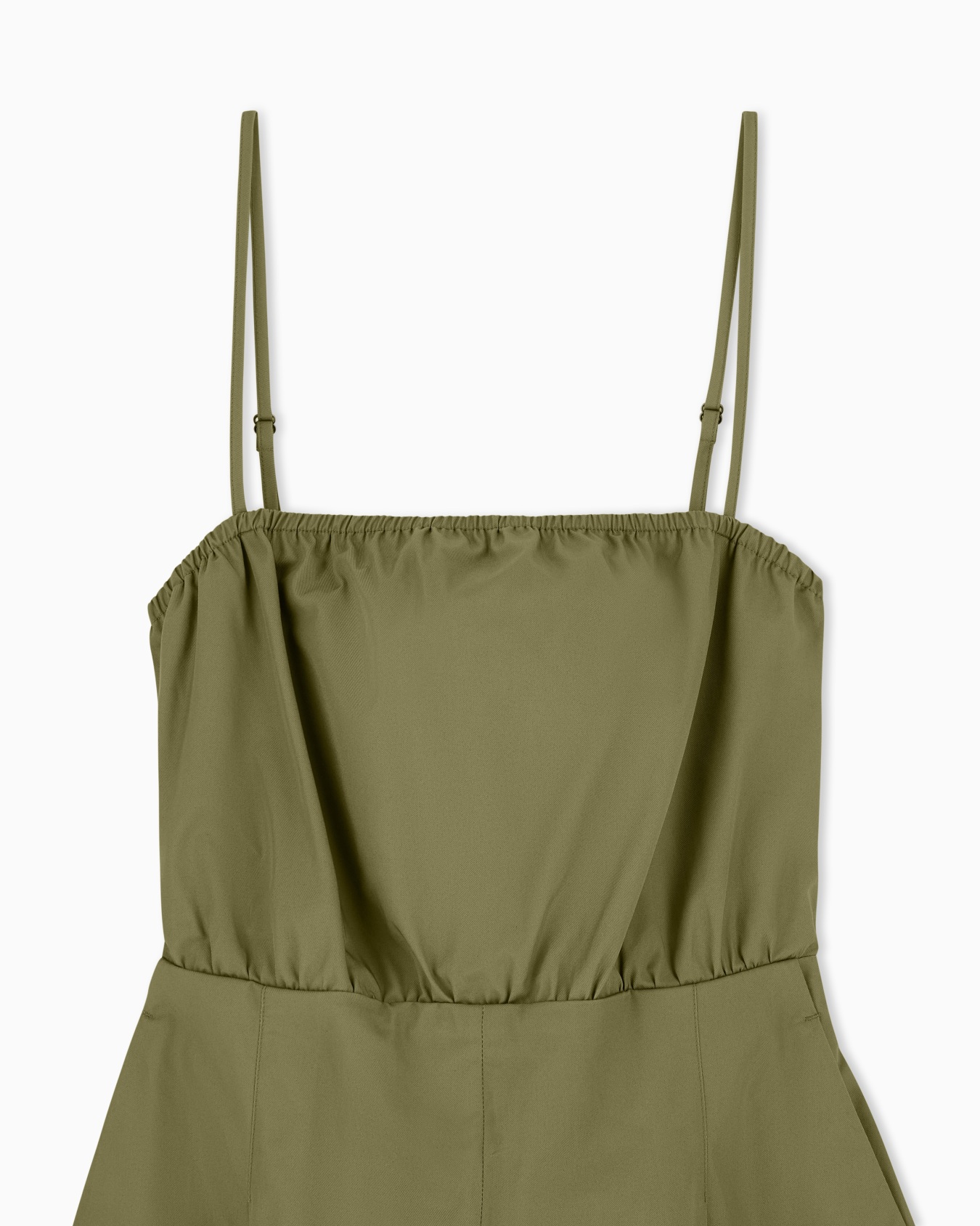 Utility Chic Cotton Twill Jumpsuit Slide 3