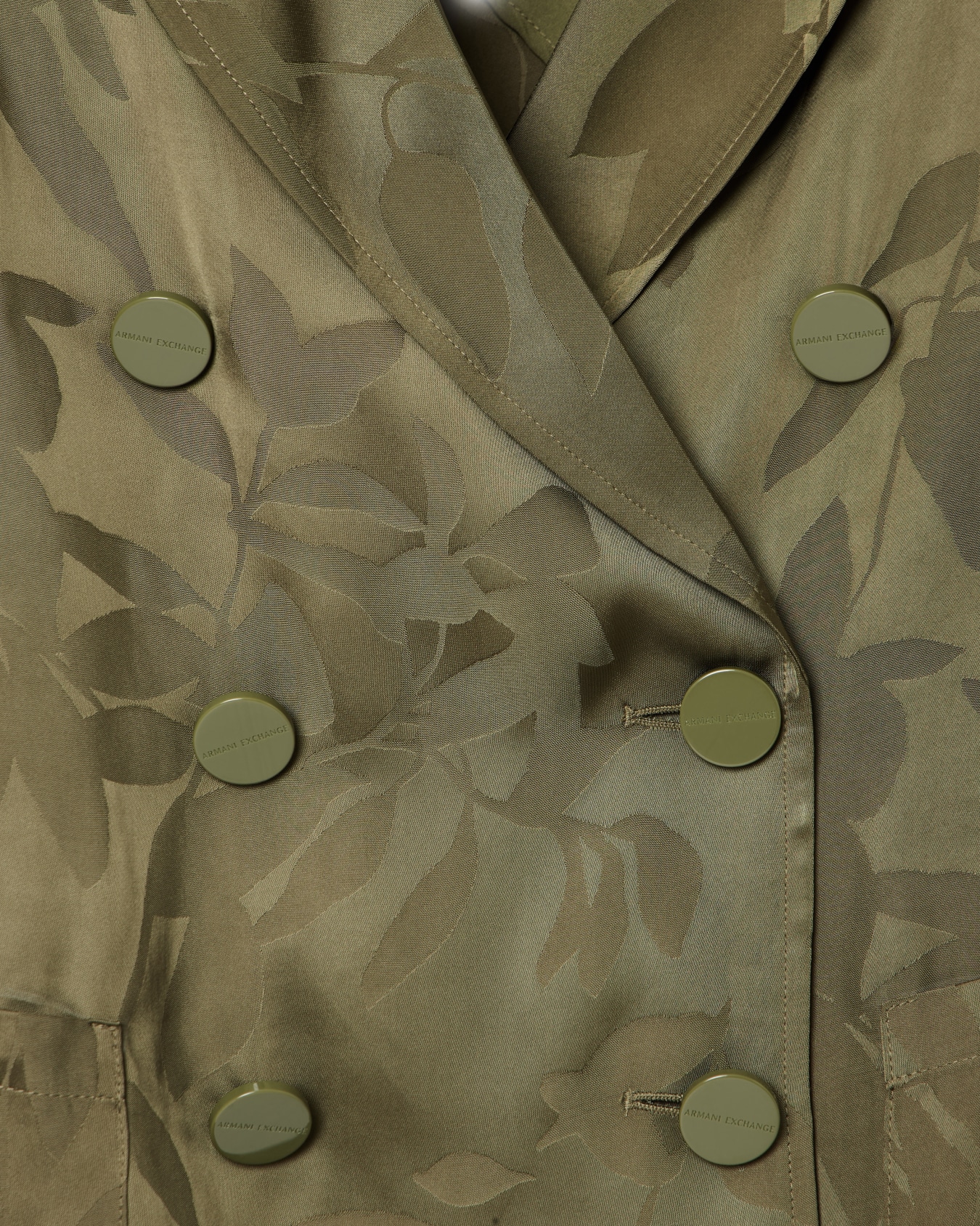 Floral jacquard viscose jacket Slide 3