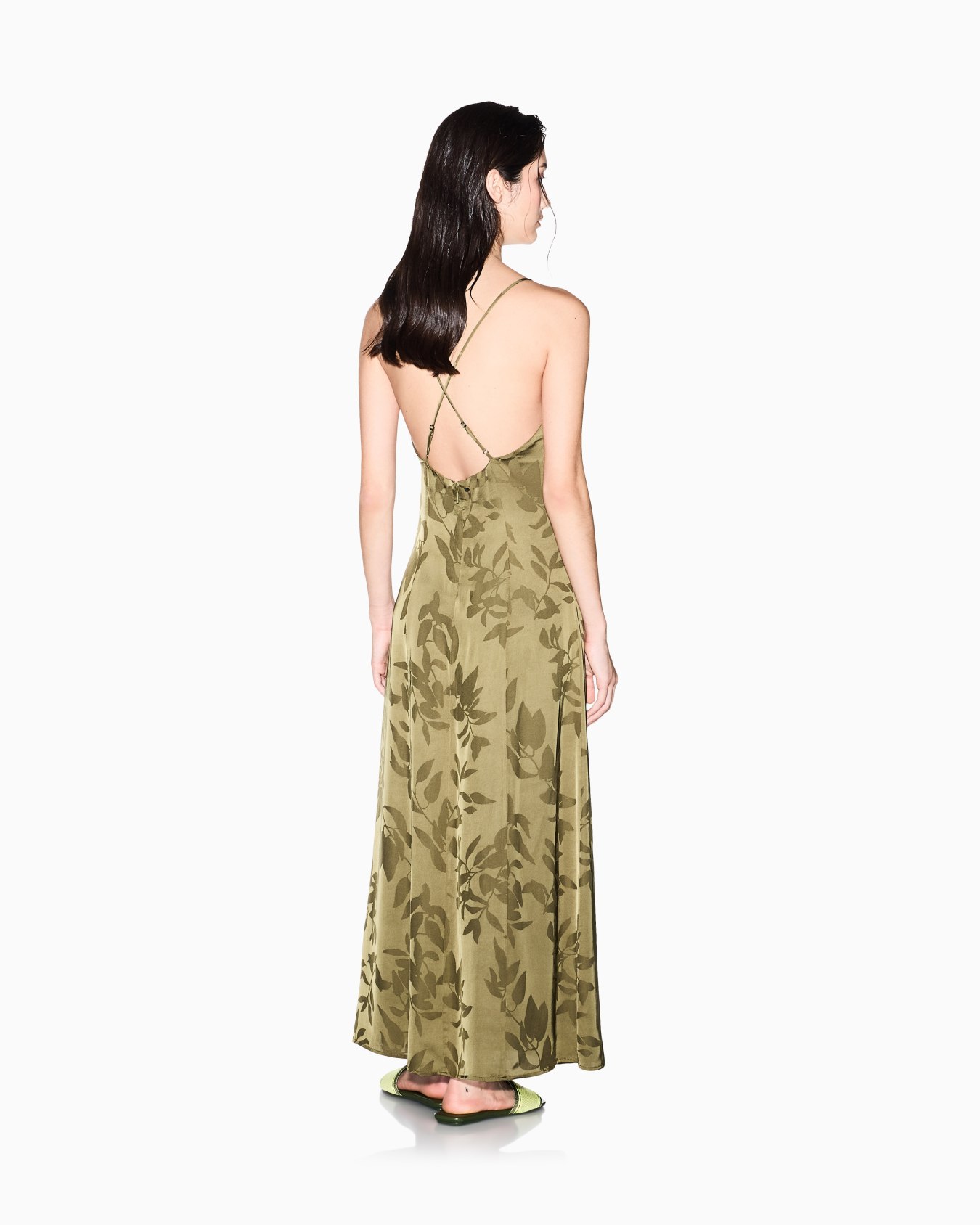 Long Dress with Draping Slide 2