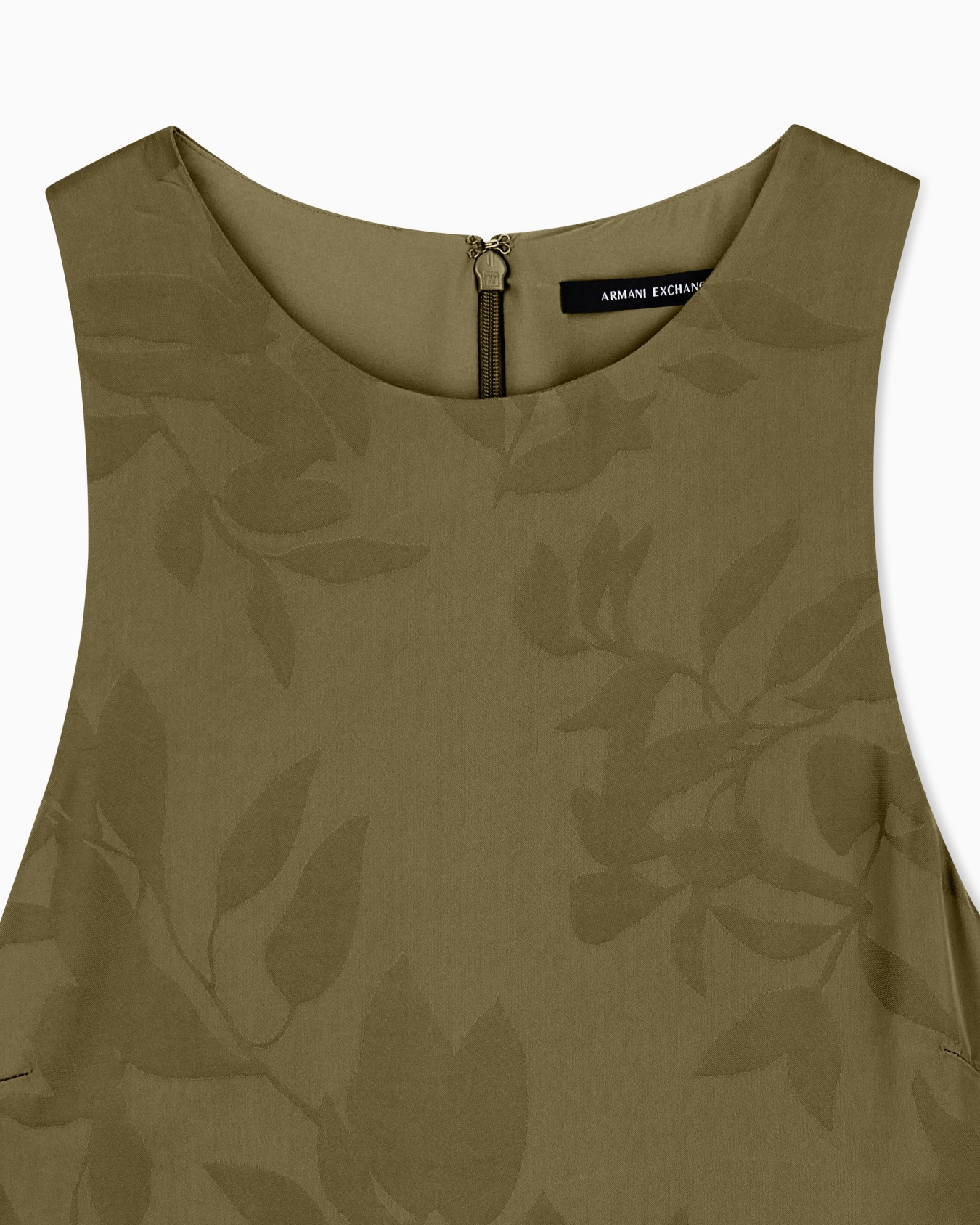 Jacquard Jumpsuit with Belt Slide 3