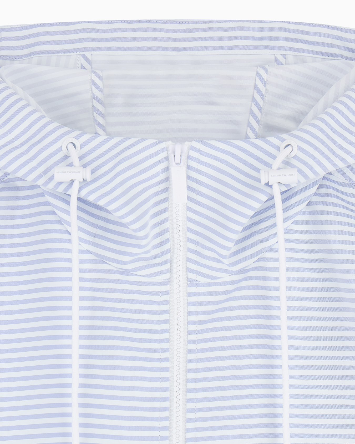 Oversize Vertical Striped Blouson Slide 3