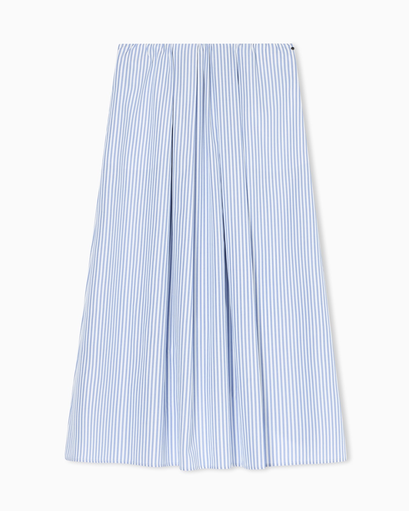 ポリレーヨン ストライプ スカート スライドする 0