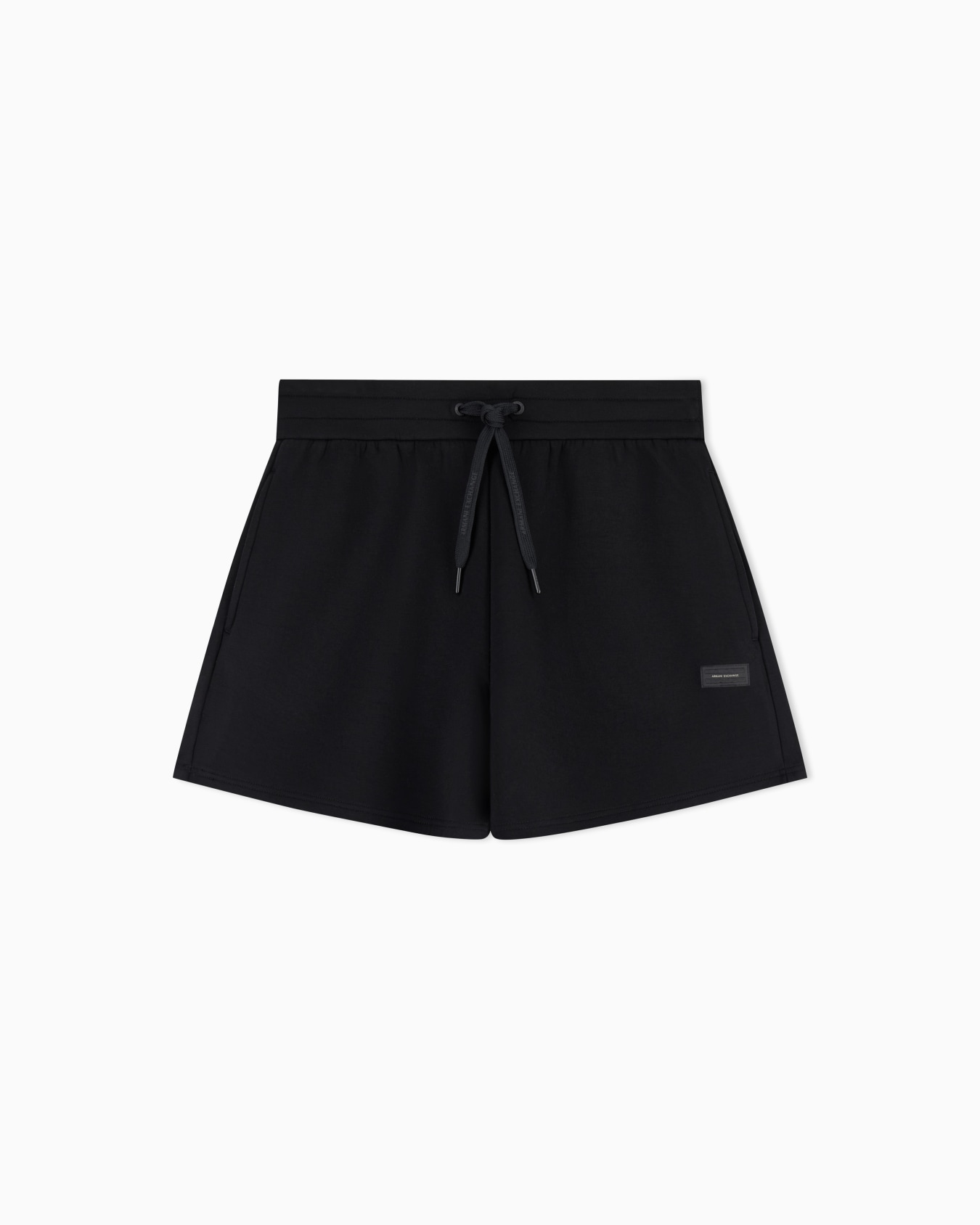 ロゴパッチ スウェットショートパンツ スライドする 0