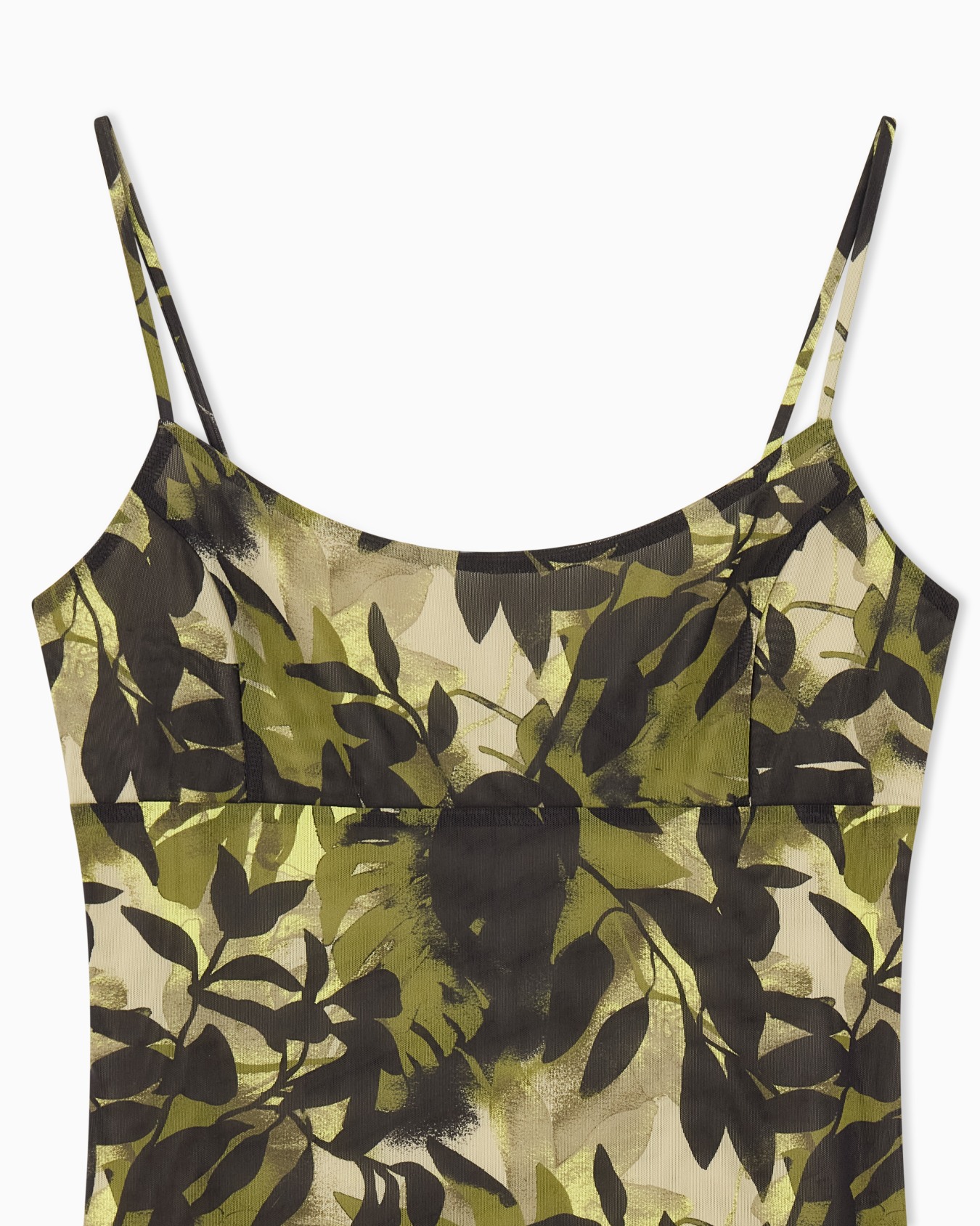 Long stretch mesh dress Slide 3