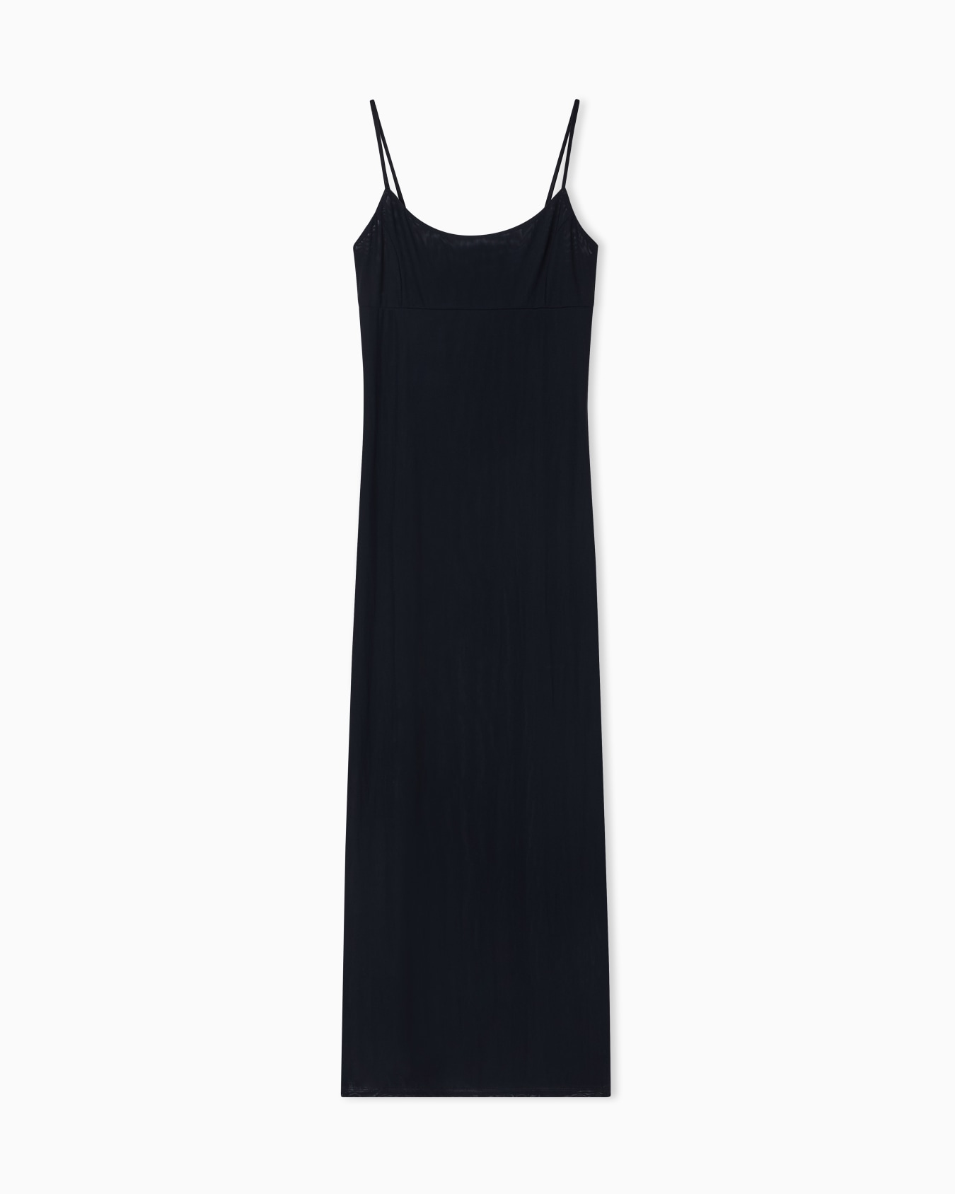 Long stretch mesh dress Slide 0