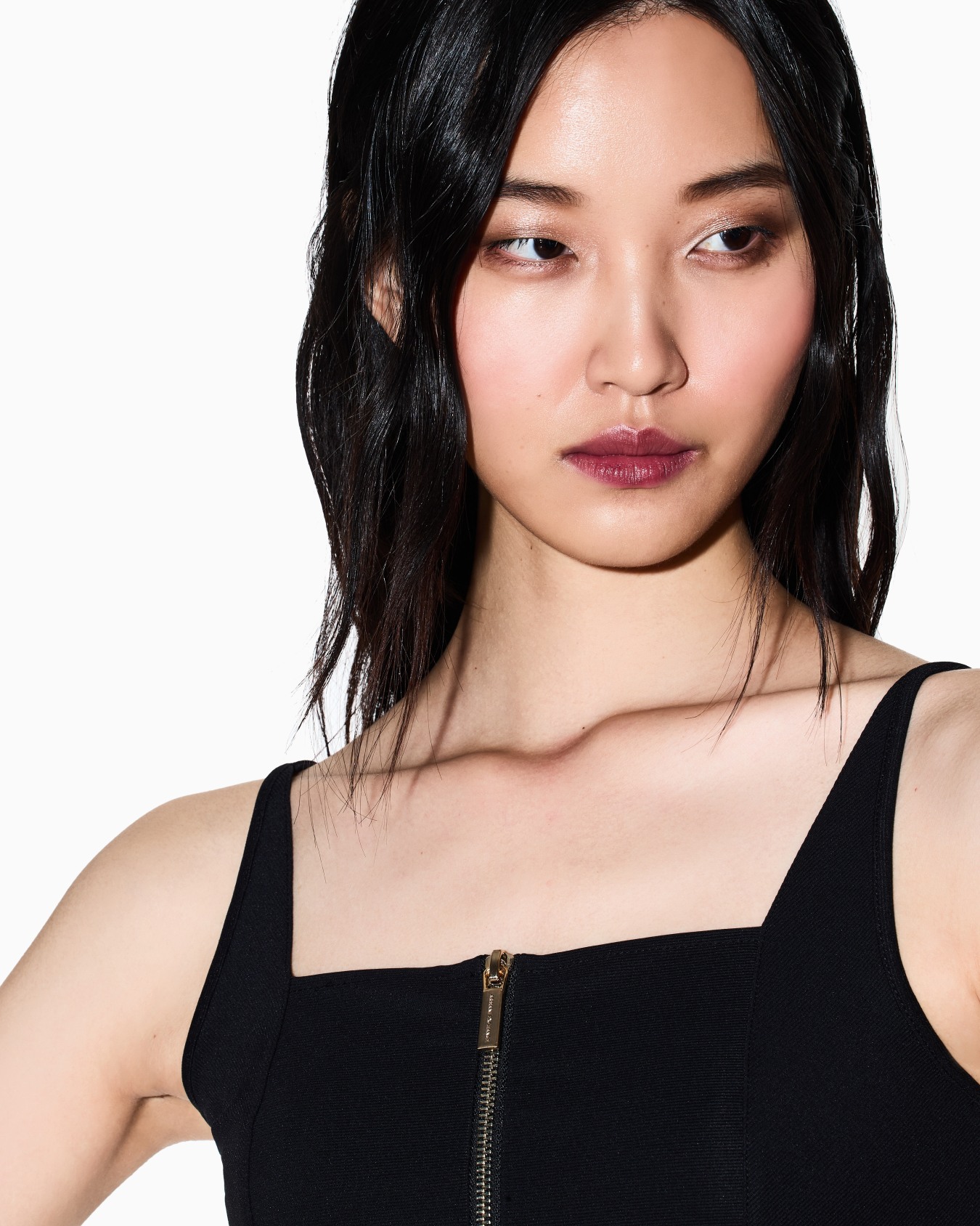 Tank Top in technical fabric Slide 4