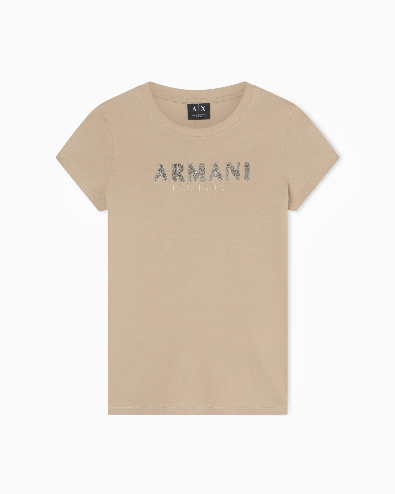 Slim fit Cotton T-shirt Slide 0