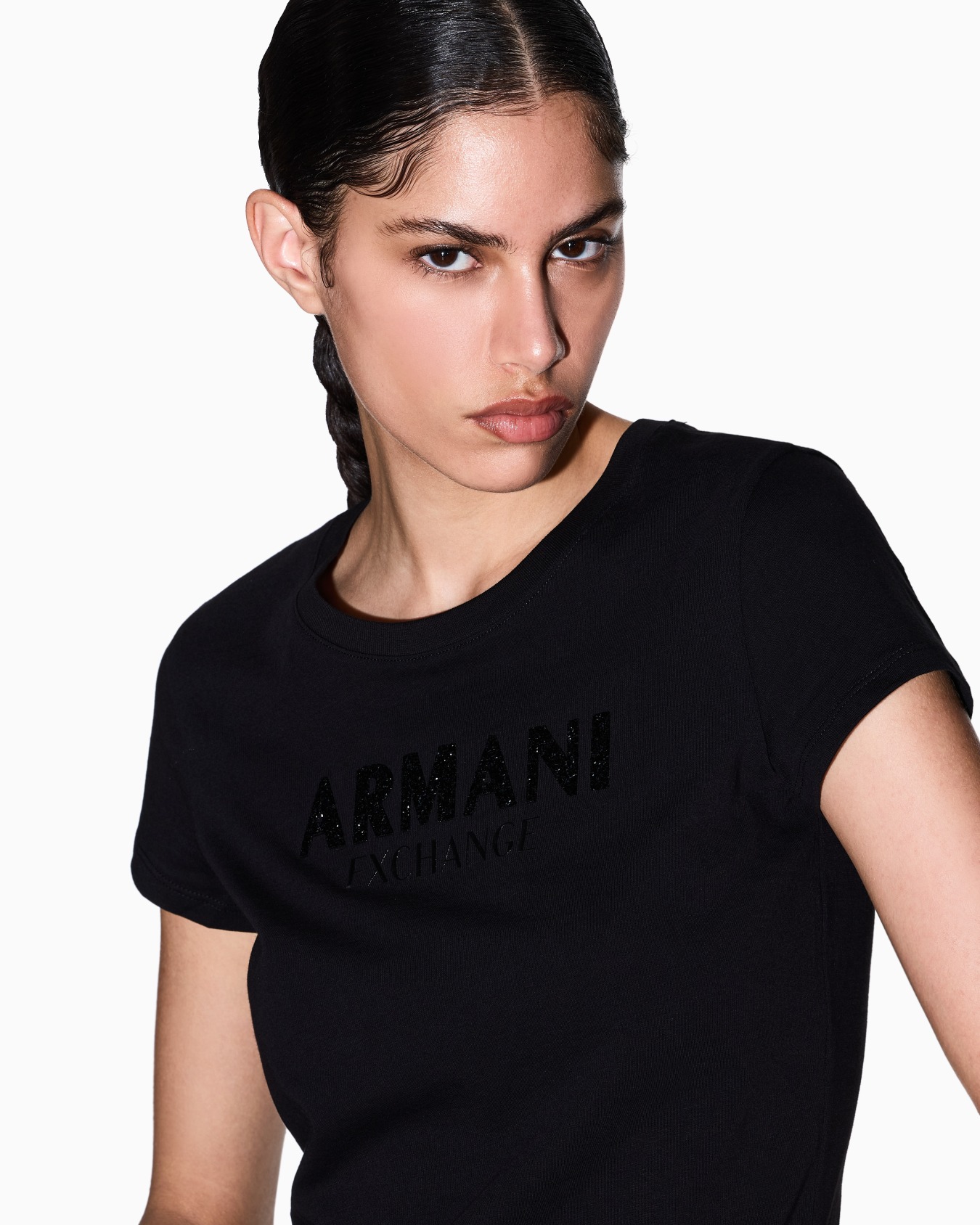 Slim fit Cotton T-shirt Diapositiva 4