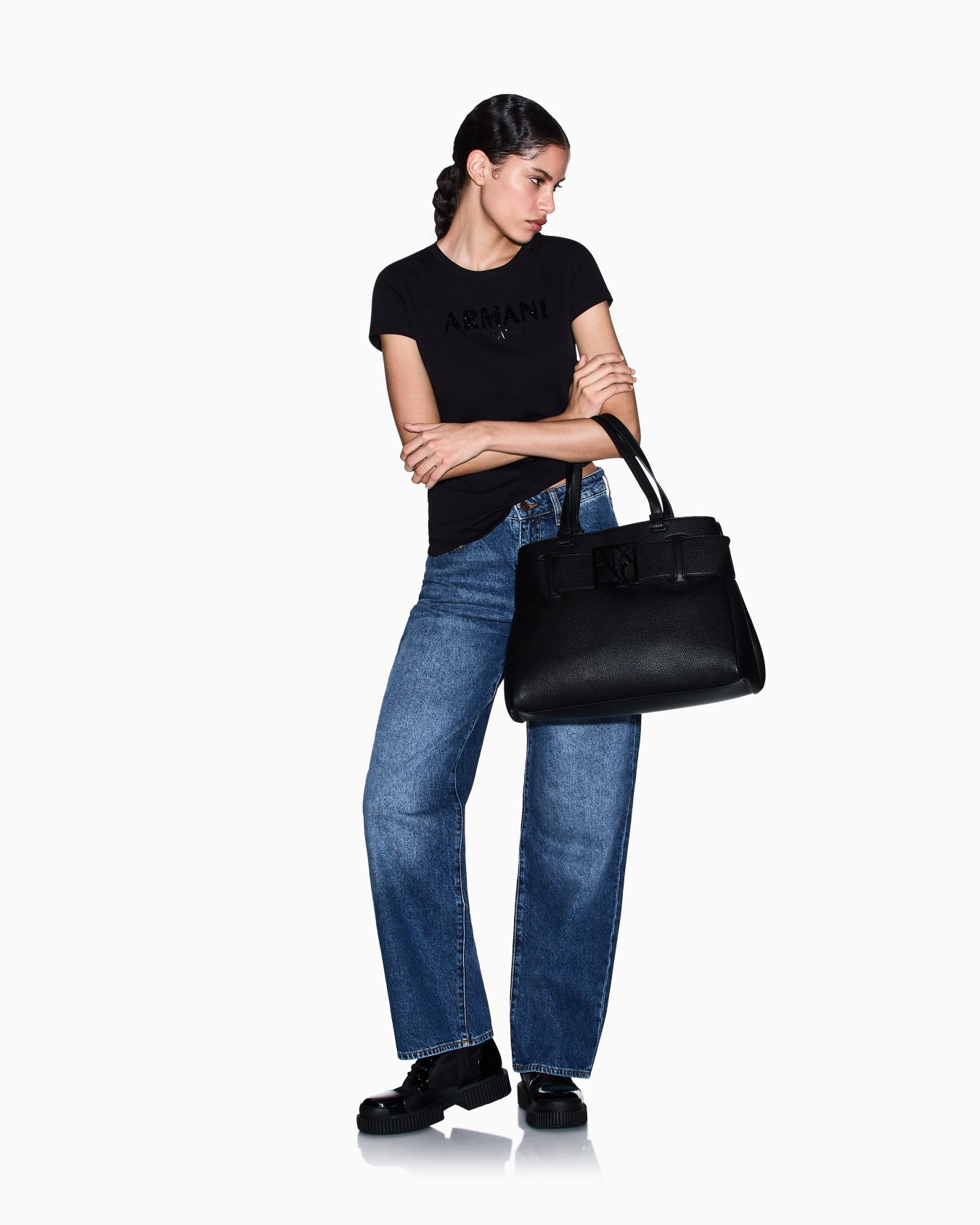 Slim fit Cotton T-shirt Diapositiva 1