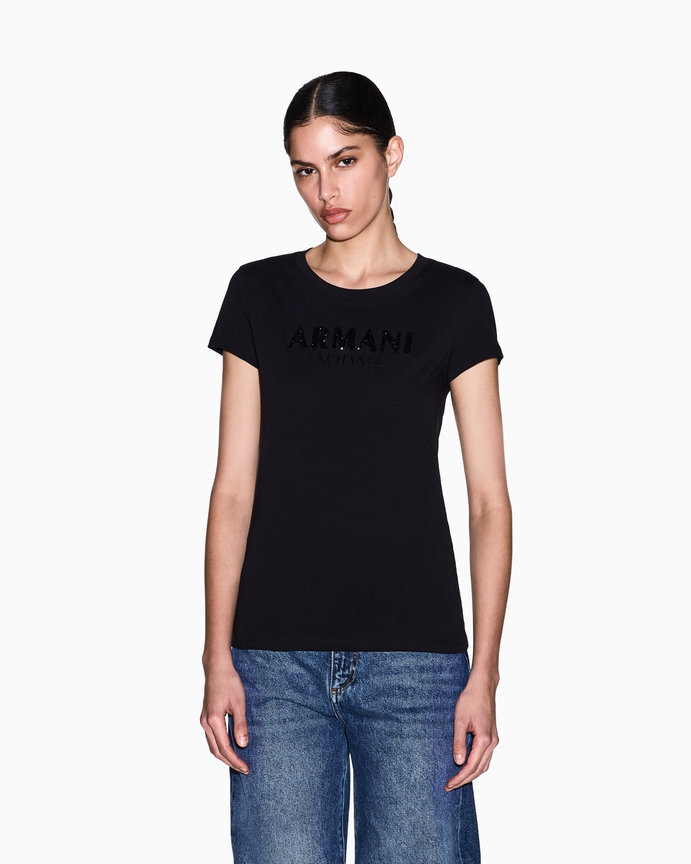 Slim fit Cotton T-shirt Diapositiva 3