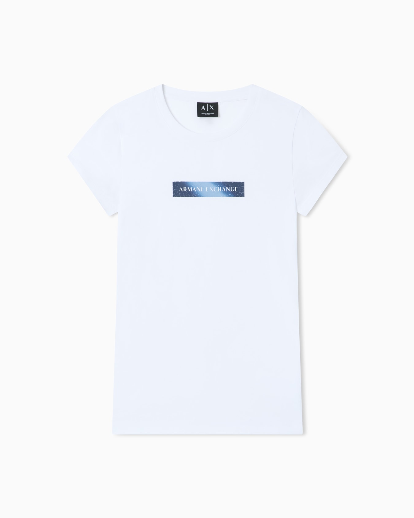 Slim Fit T-shirt in Stretch Jersey Slide 0