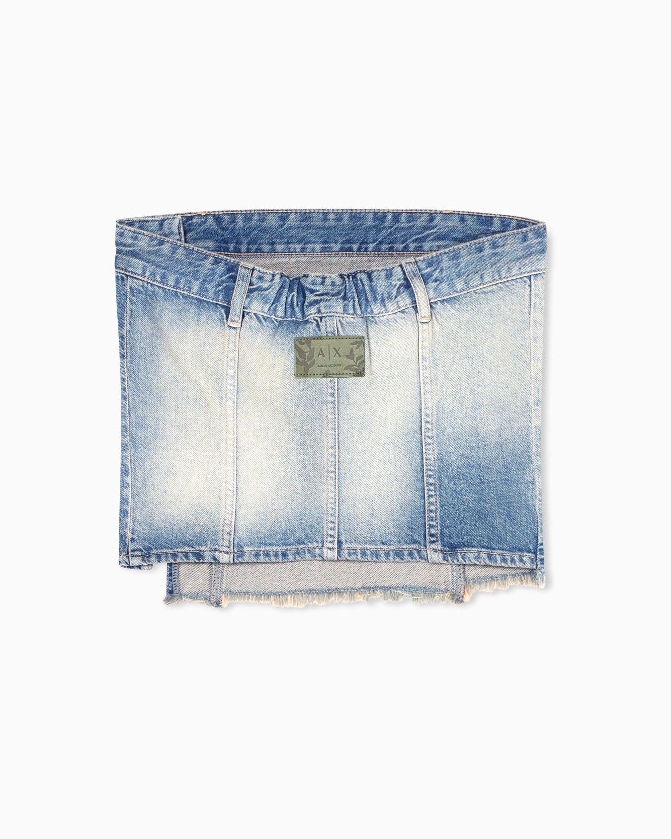 Used Effect Denim Top Slide 2