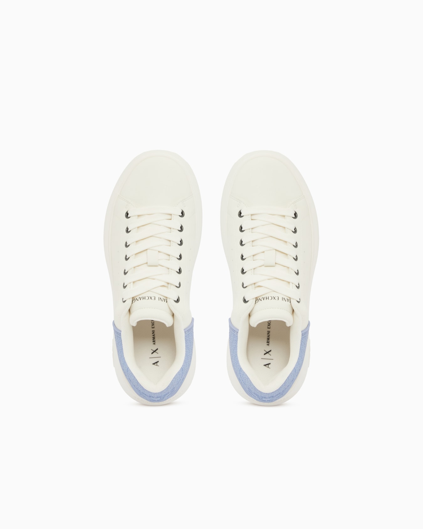 Vintage Effect Faux Leather Sneakers Slide 2