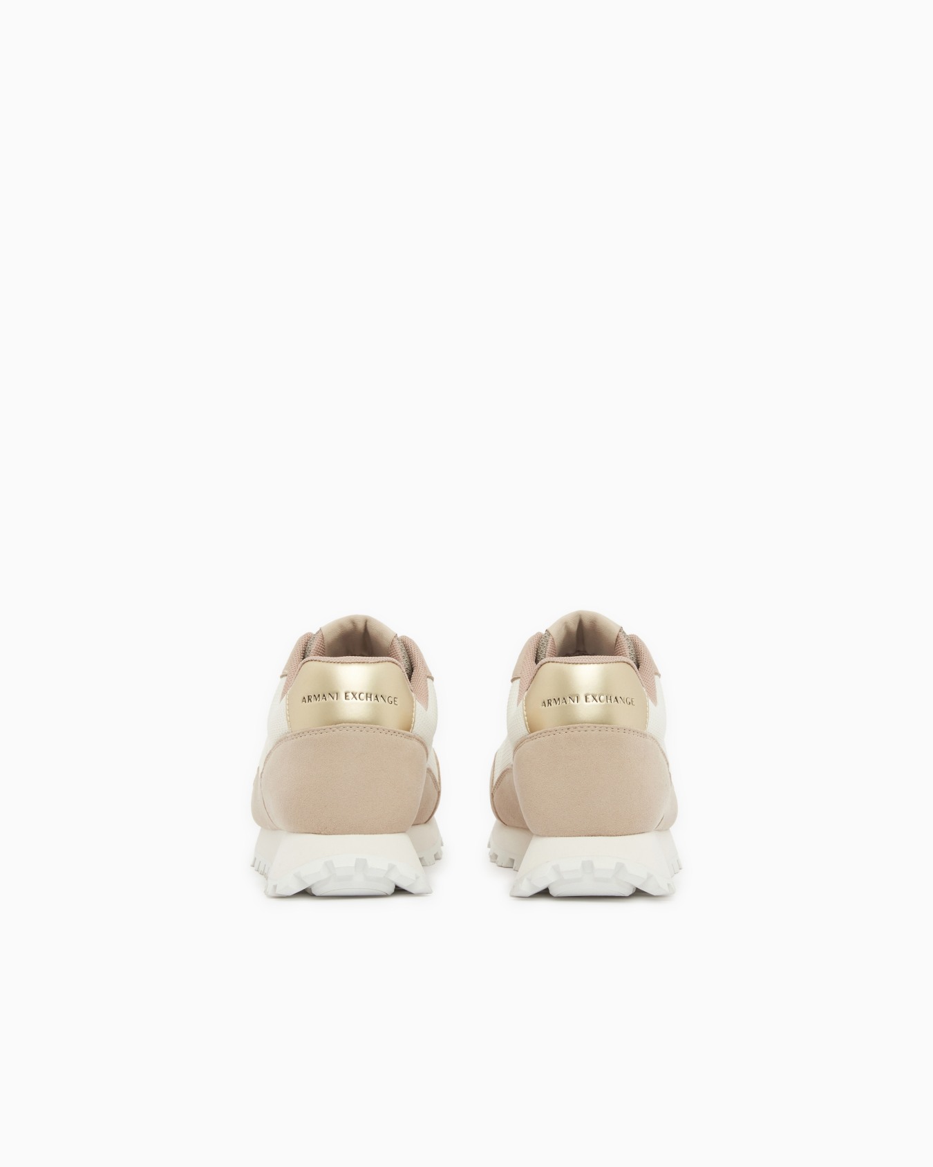 AXロゴ ミックスマテリアル レースアップスニーカー スライドする 3