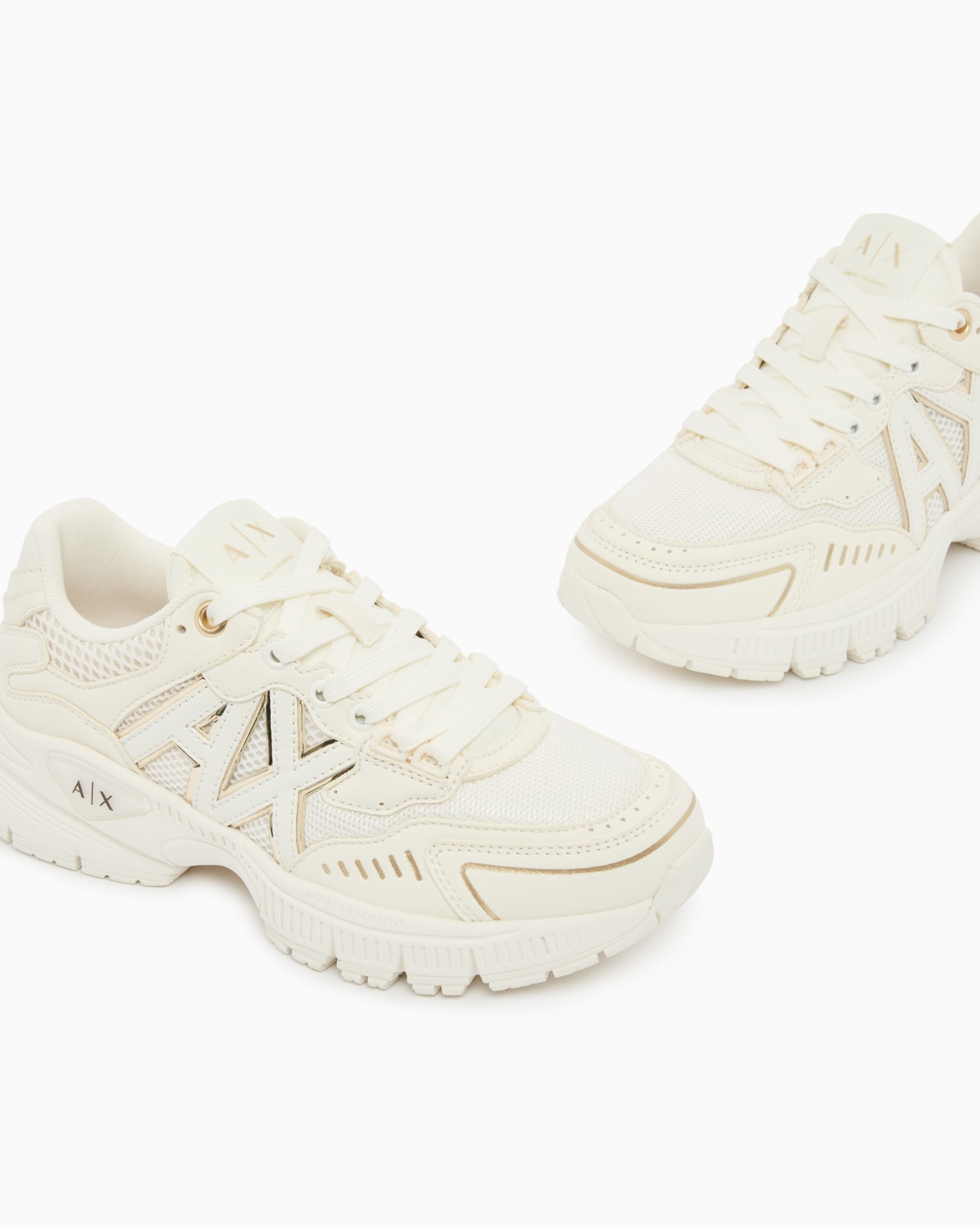 Sneakers in Microsuede e Mesh Traspirante Slide 4