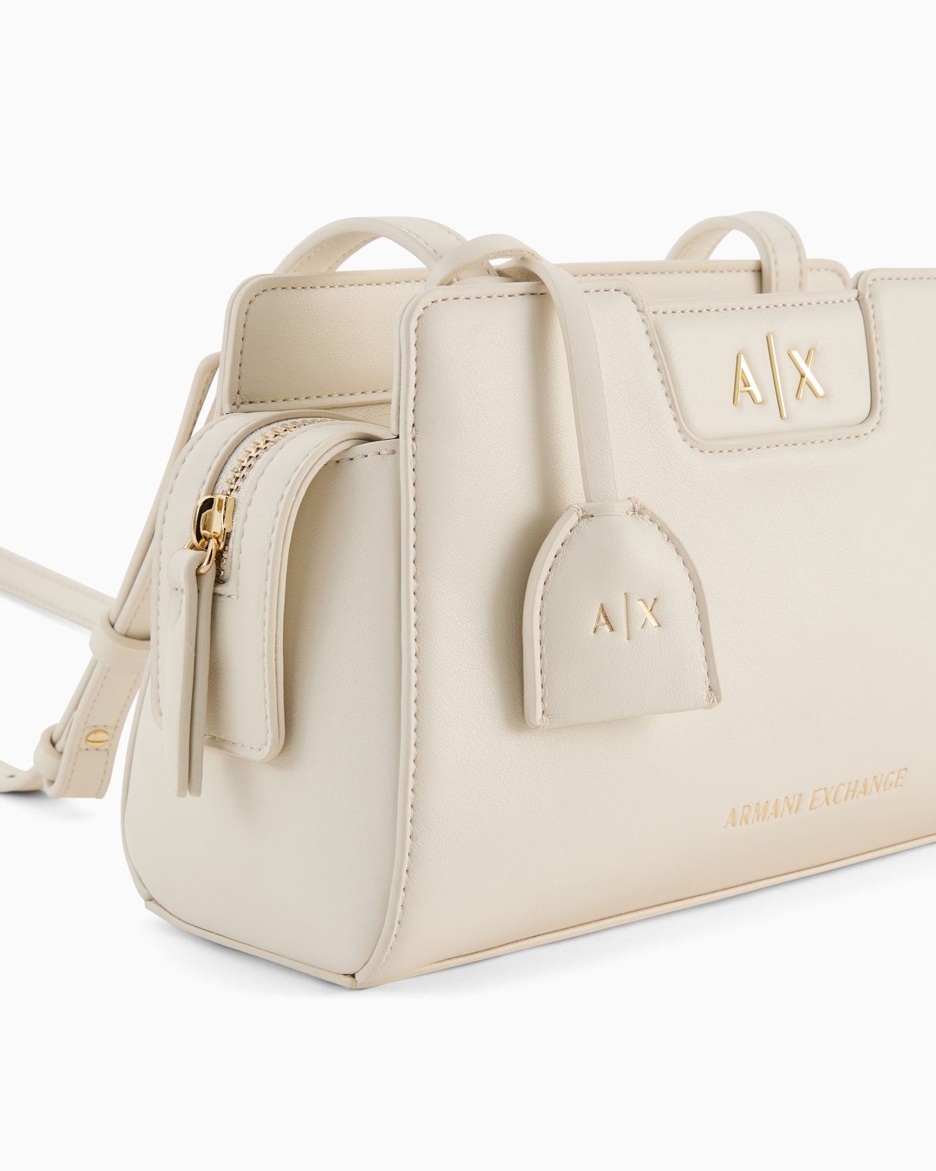AXロゴ トラペゾイドショルダーバッグ スライドする 4
