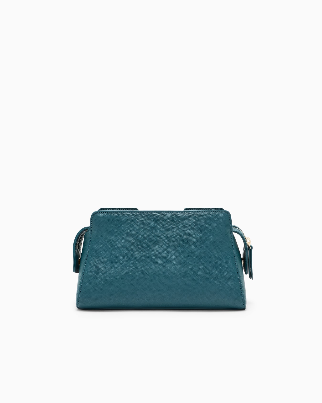 Crossbody messenger bag with outside coating Slide 2