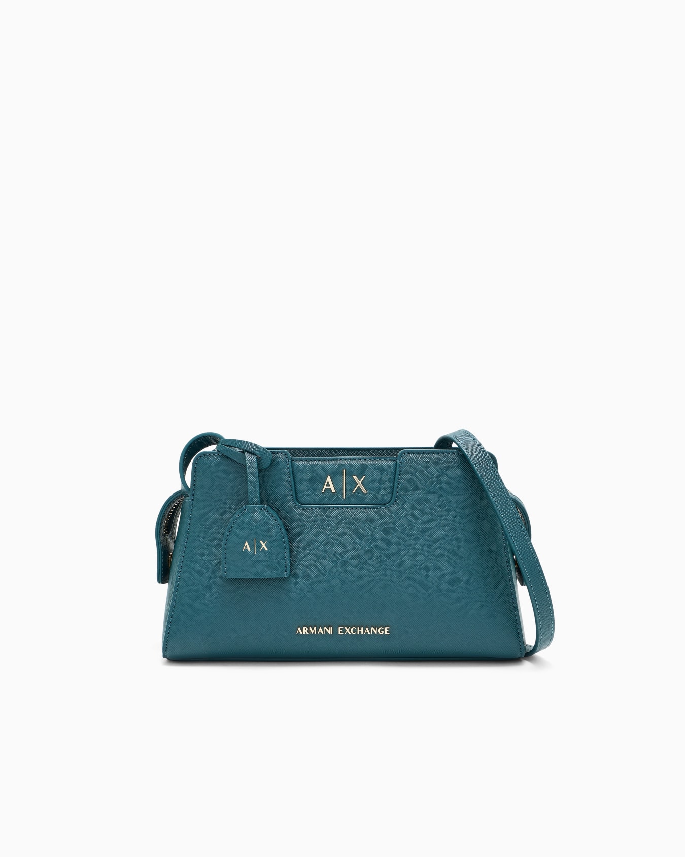 Crossbody messenger bag with outside coating Slide 0