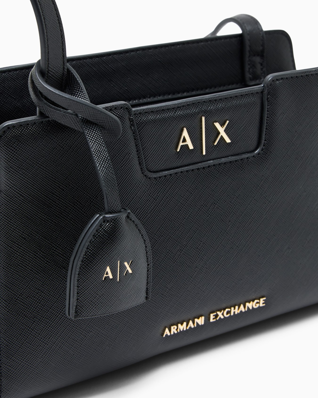 Sac bandoulière finition texturée fermeture zippée Diapositive 4