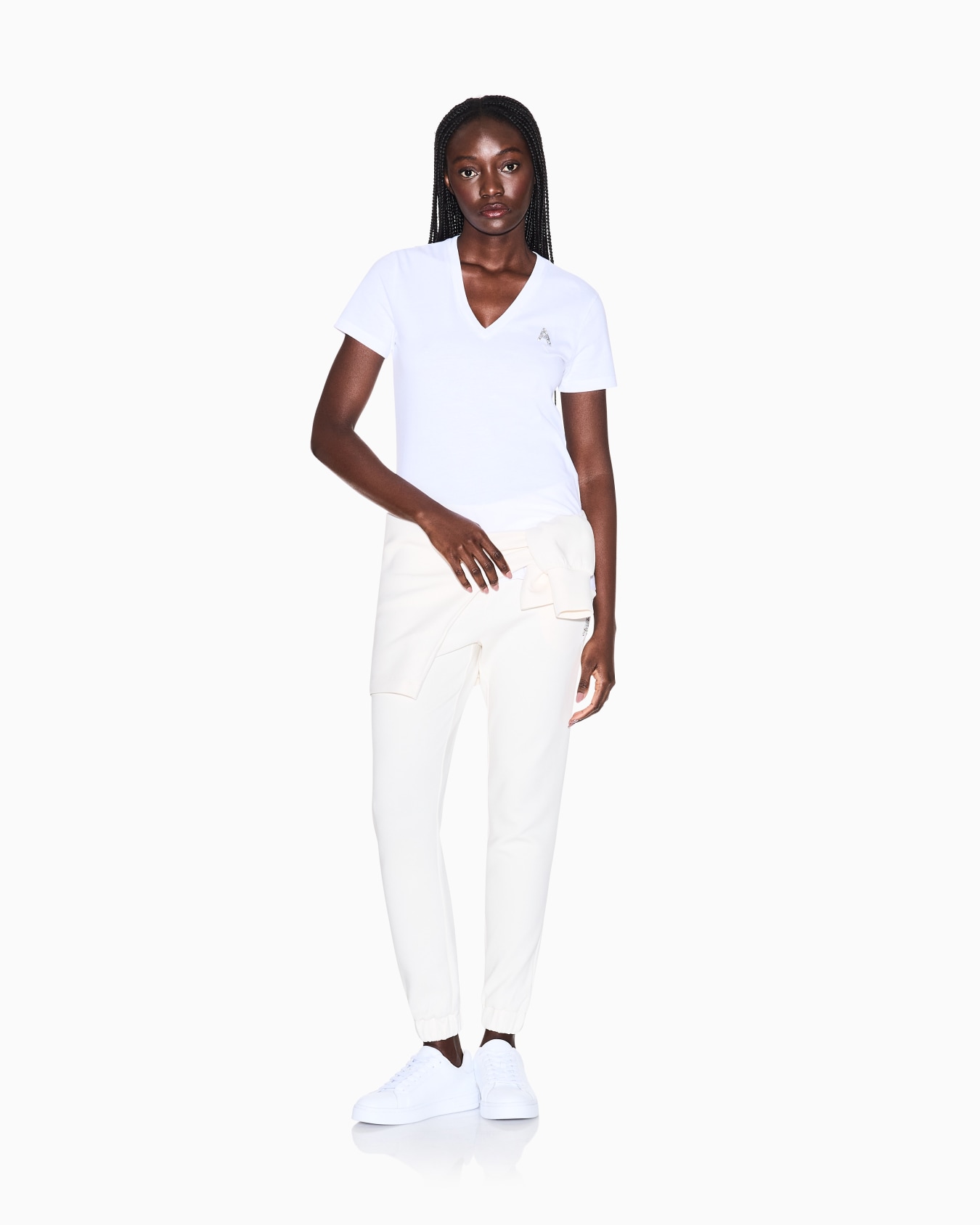 Cotton jogger trousers Slide 1