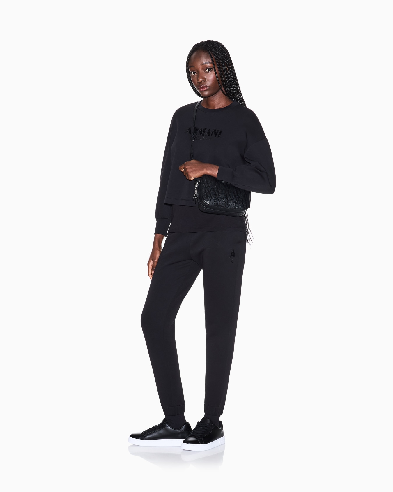 Cotton jogger trousers Slide 1