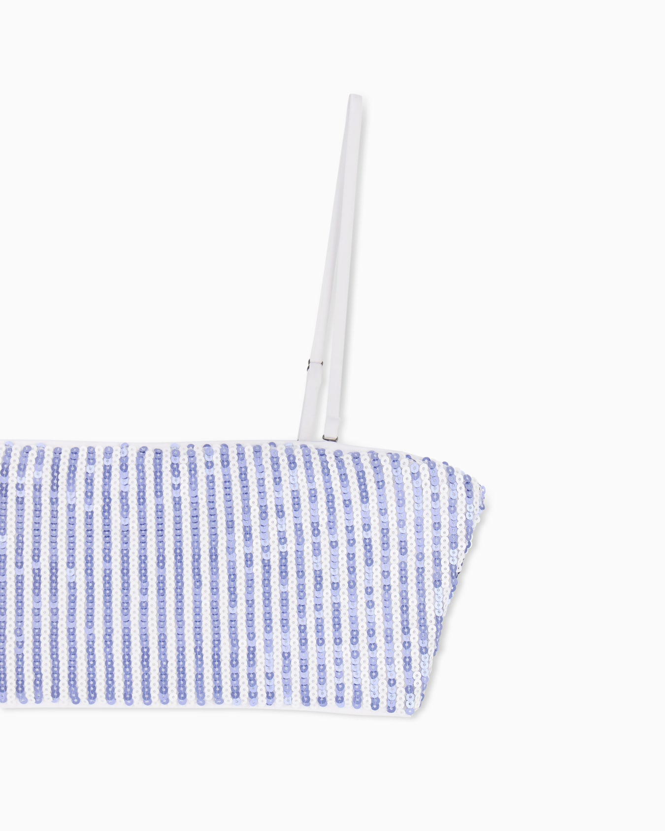 Top a Rete di Paillettes a Righe Luminose Slide 3