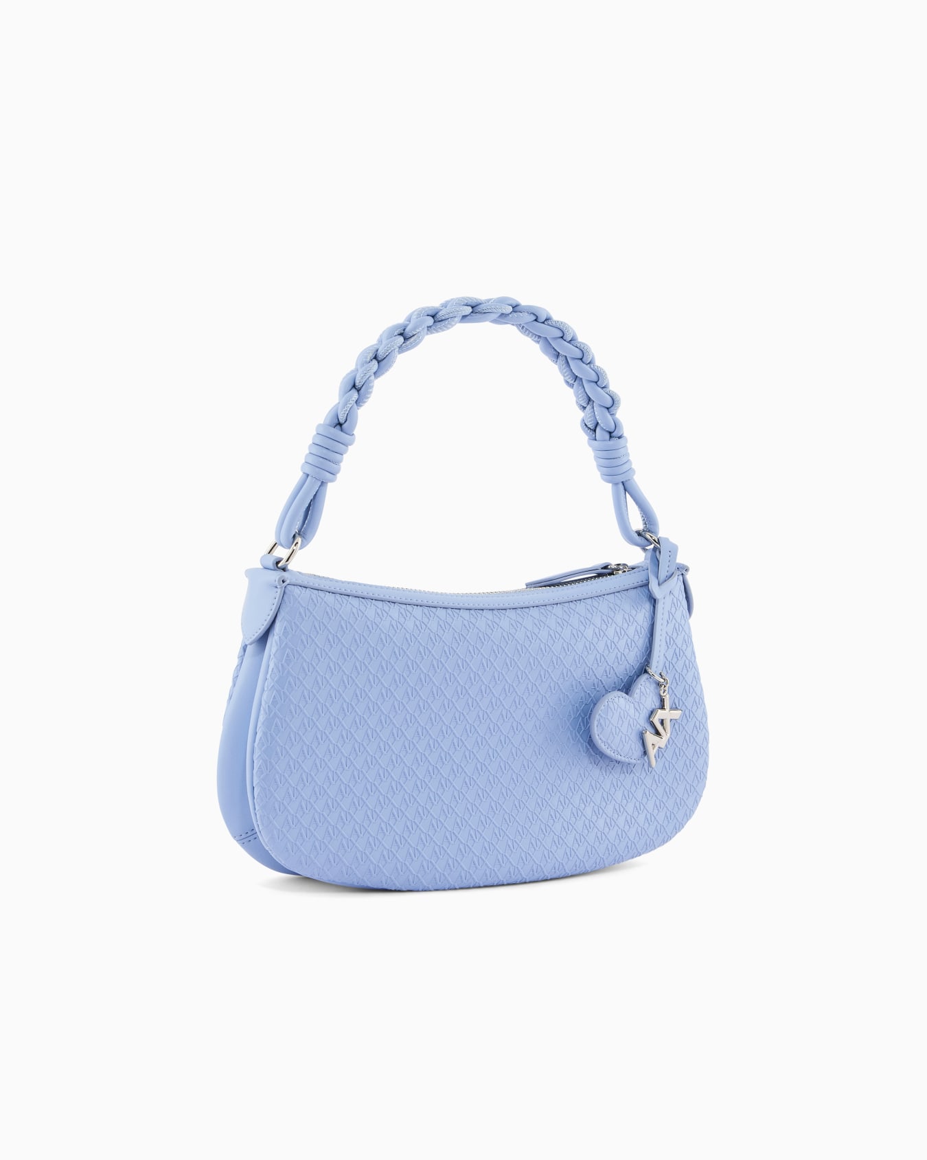 Mini shoulder bag in smooth fabric Diapositiva 1