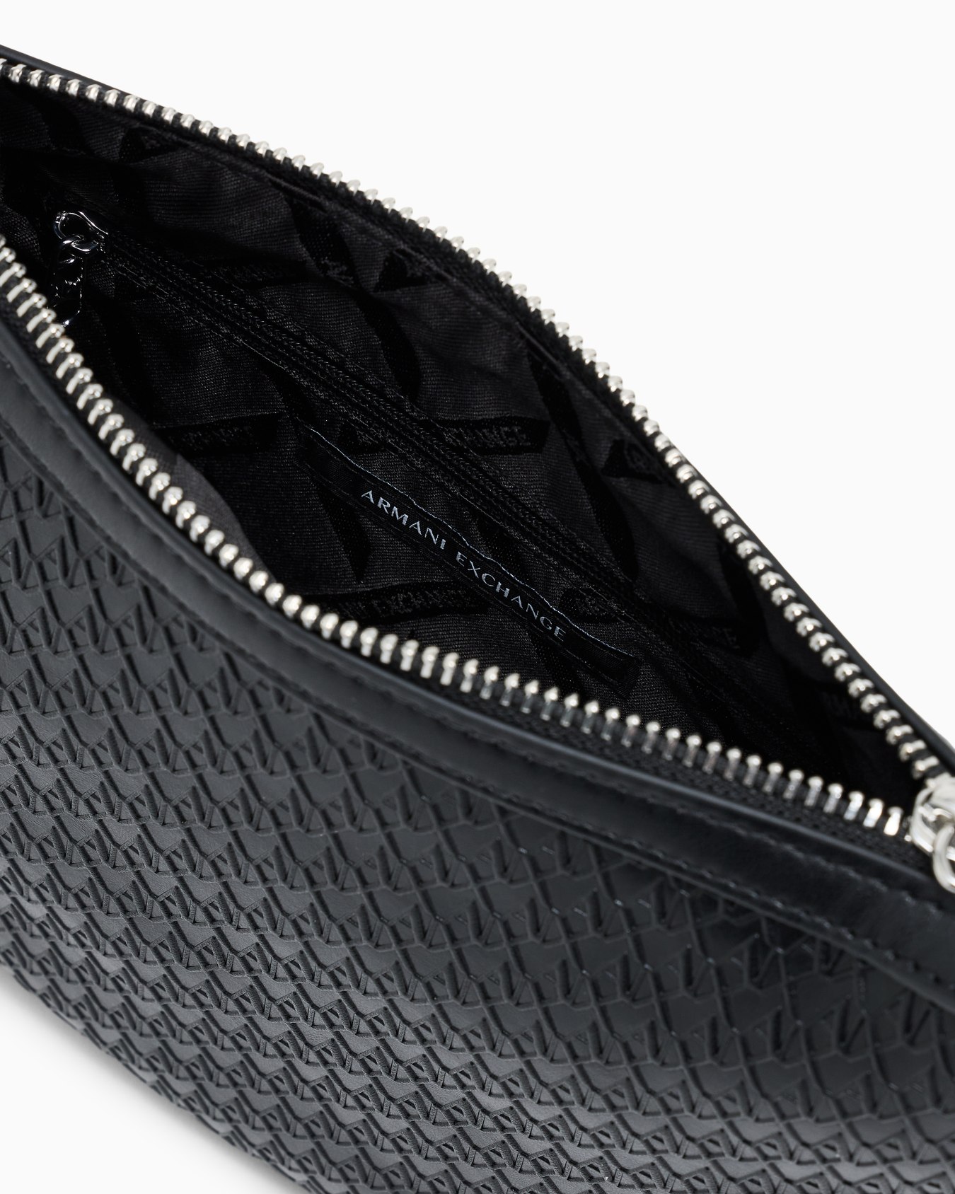 Mini Borsa a Spalla  in tessuto liscio Slide 3