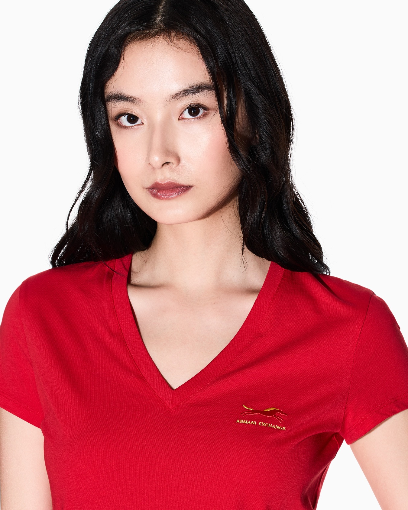 Slim fit Cotton T-shirt Slide 4